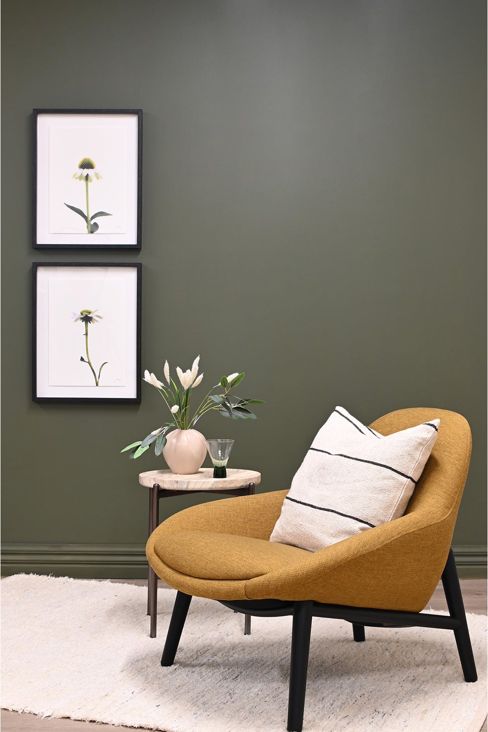 Framed Wall Art - Echinacea Pair S/2*