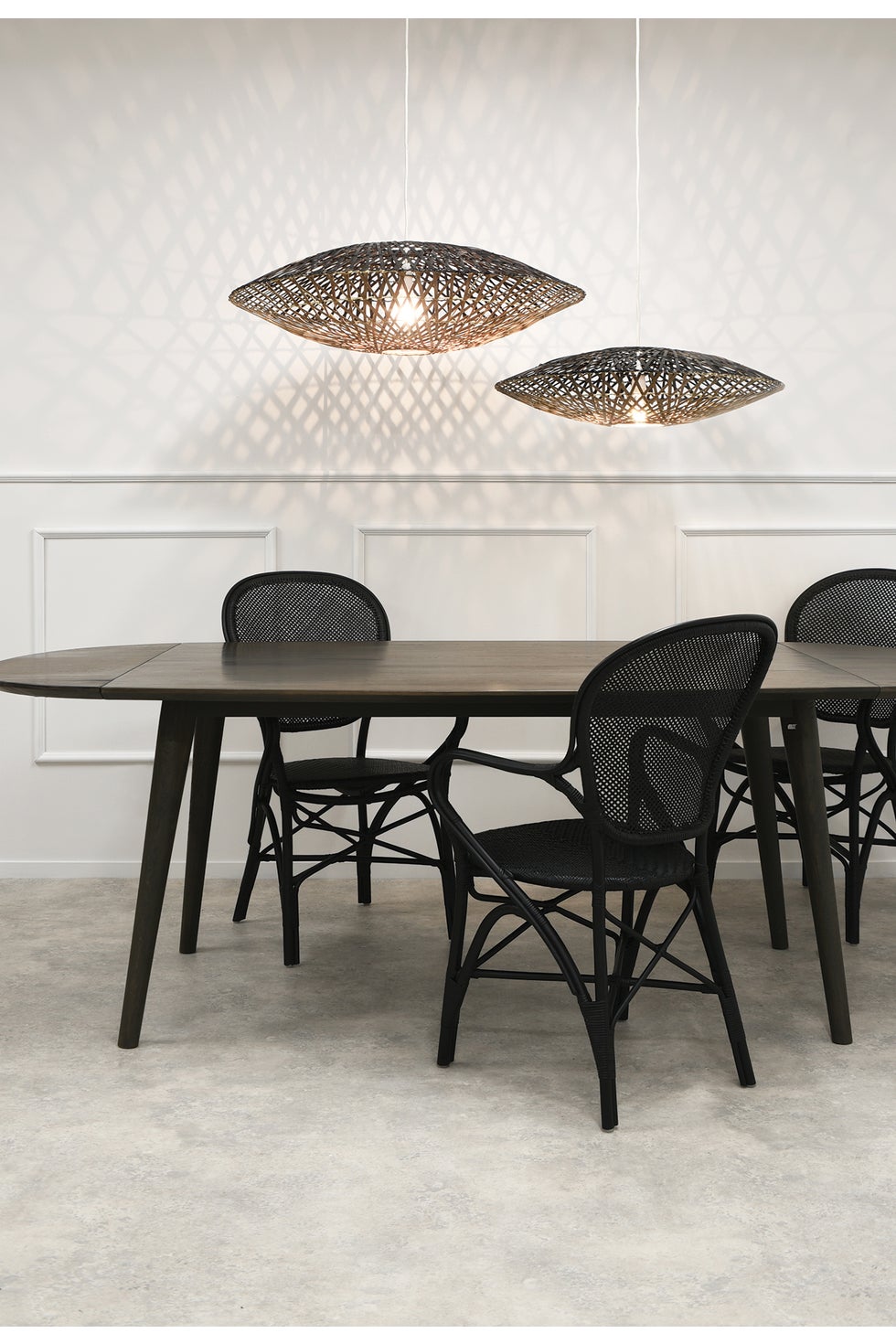 PURE Maui Dining Table 2.2 - Carbon (2pcs)