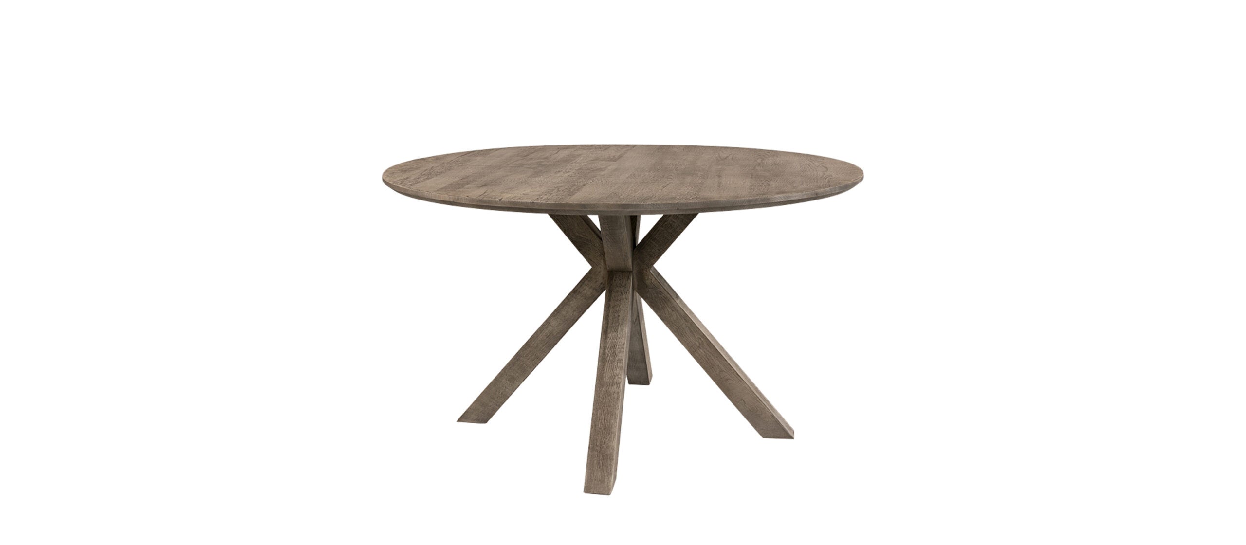 PURE Tree Dining Table Round 1.4 - Weathered