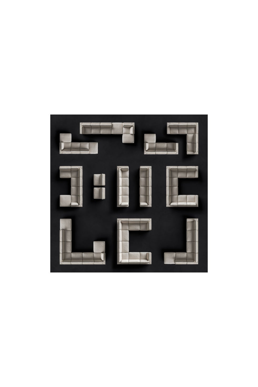 PURE Senna Leather Corner Piece Left - Standard Light Brown