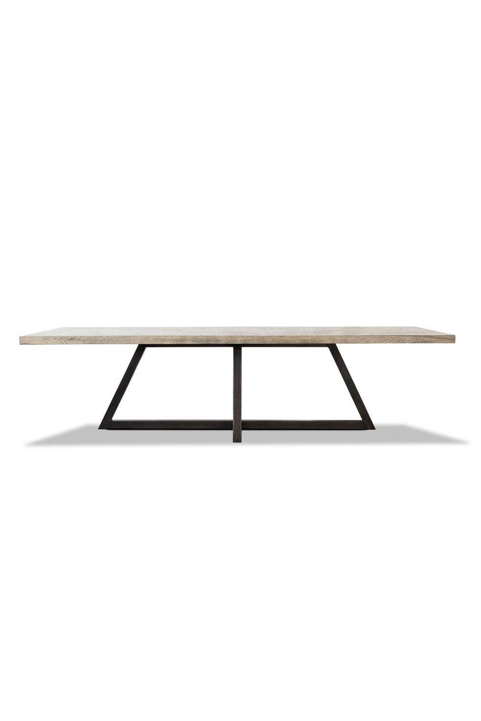 PURE Sabina Diago Dining Table 2.6 - Pebble Grey (2pcs)