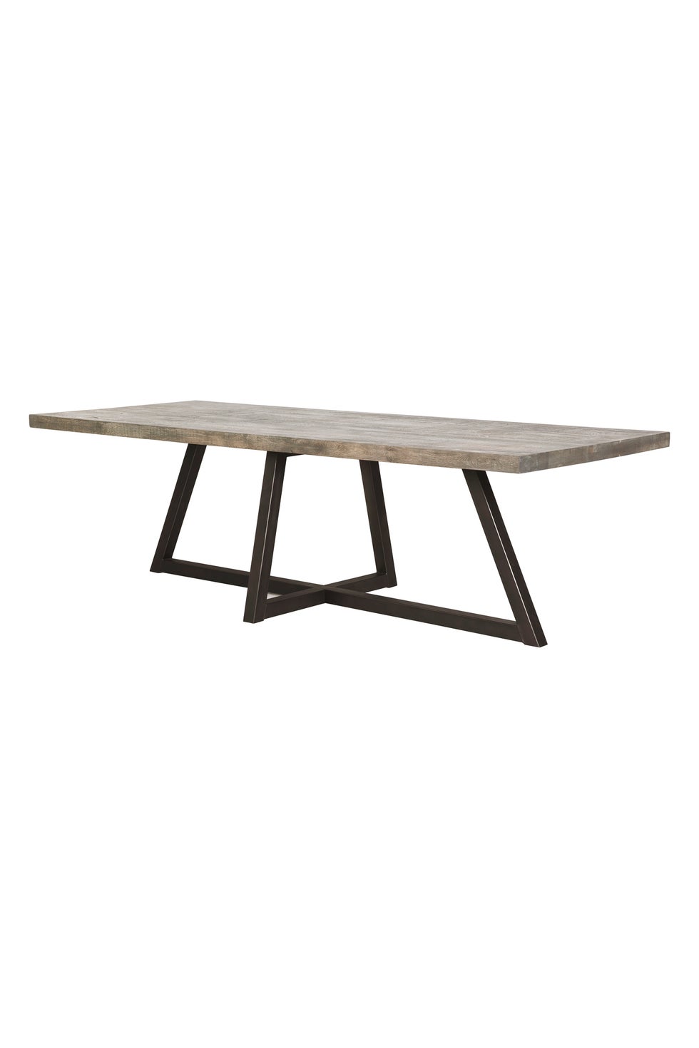 PURE Sabina Diago Dining Table 2.6 - Pebble Grey (2pcs)