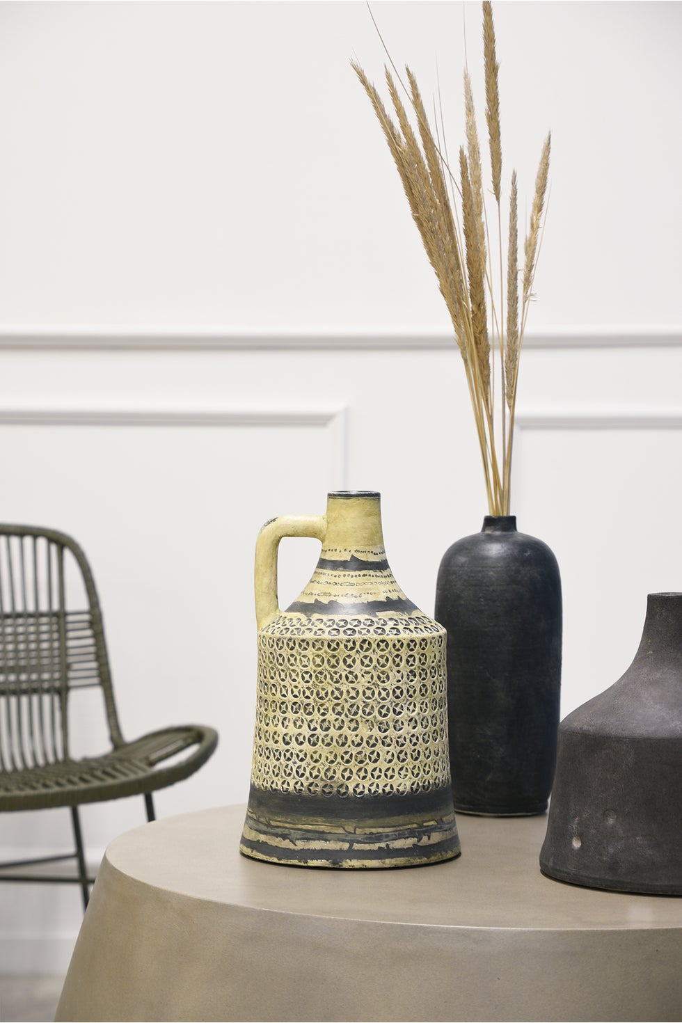 Basington Vase Matte Black