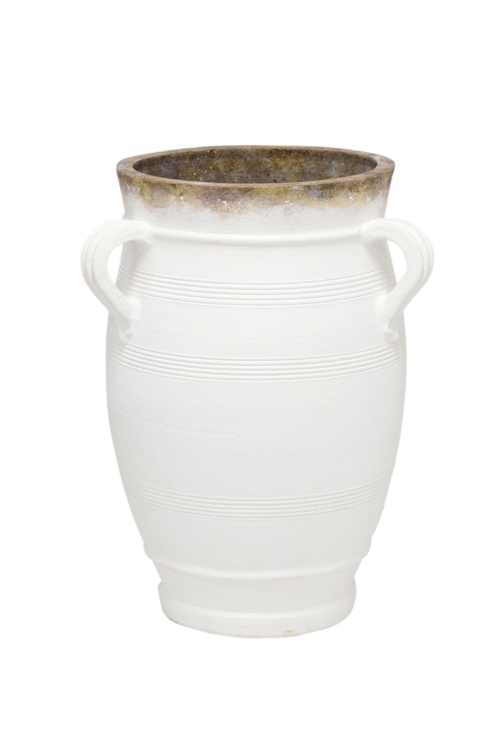 Tuscan 3 Handle Pot White