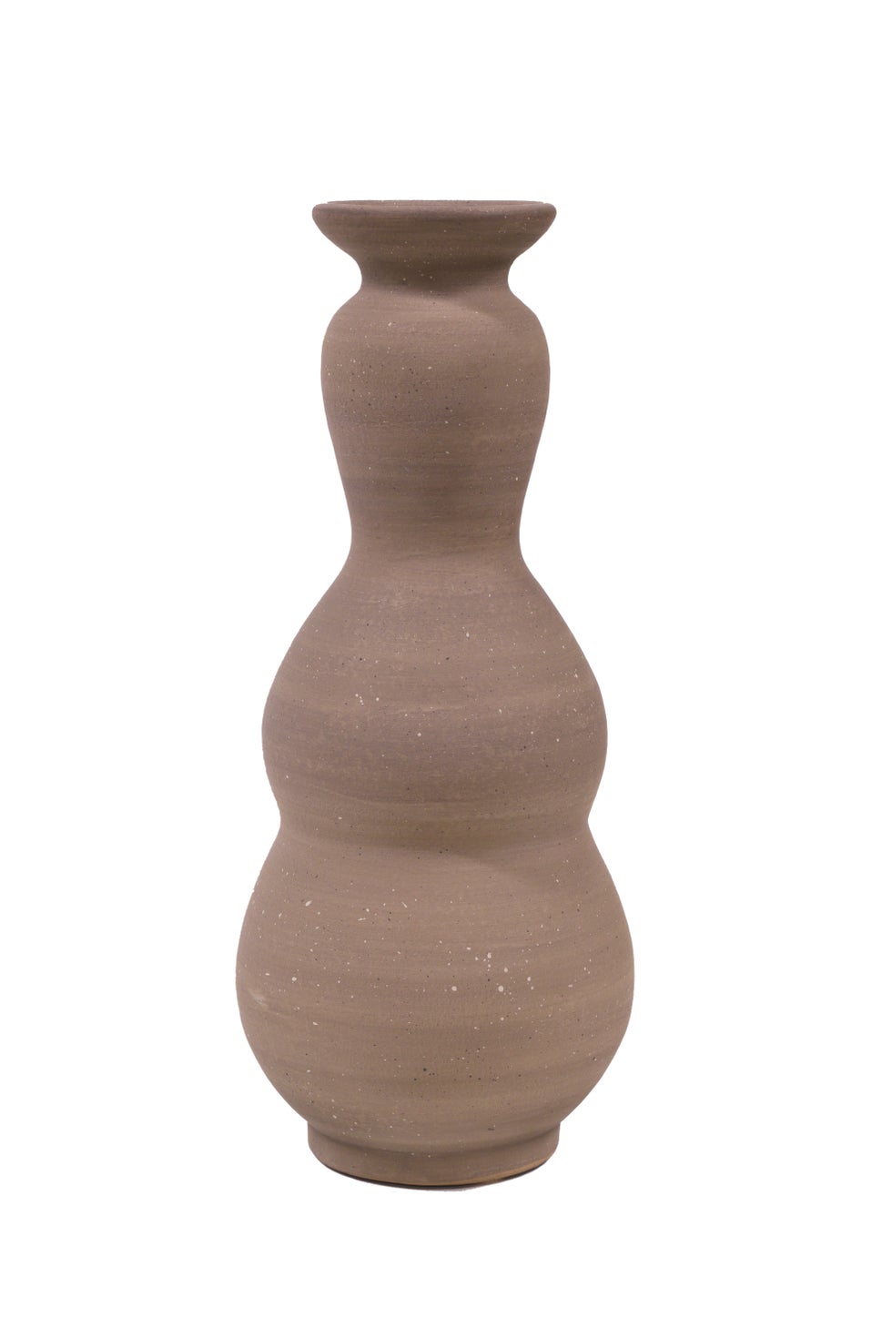 Viola Vase Khaki Brown*