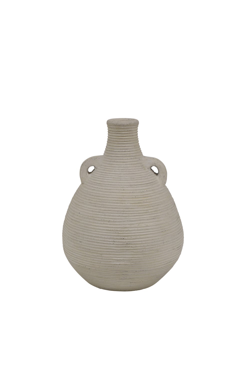 Mita Terraced Vase - Rustic Grey