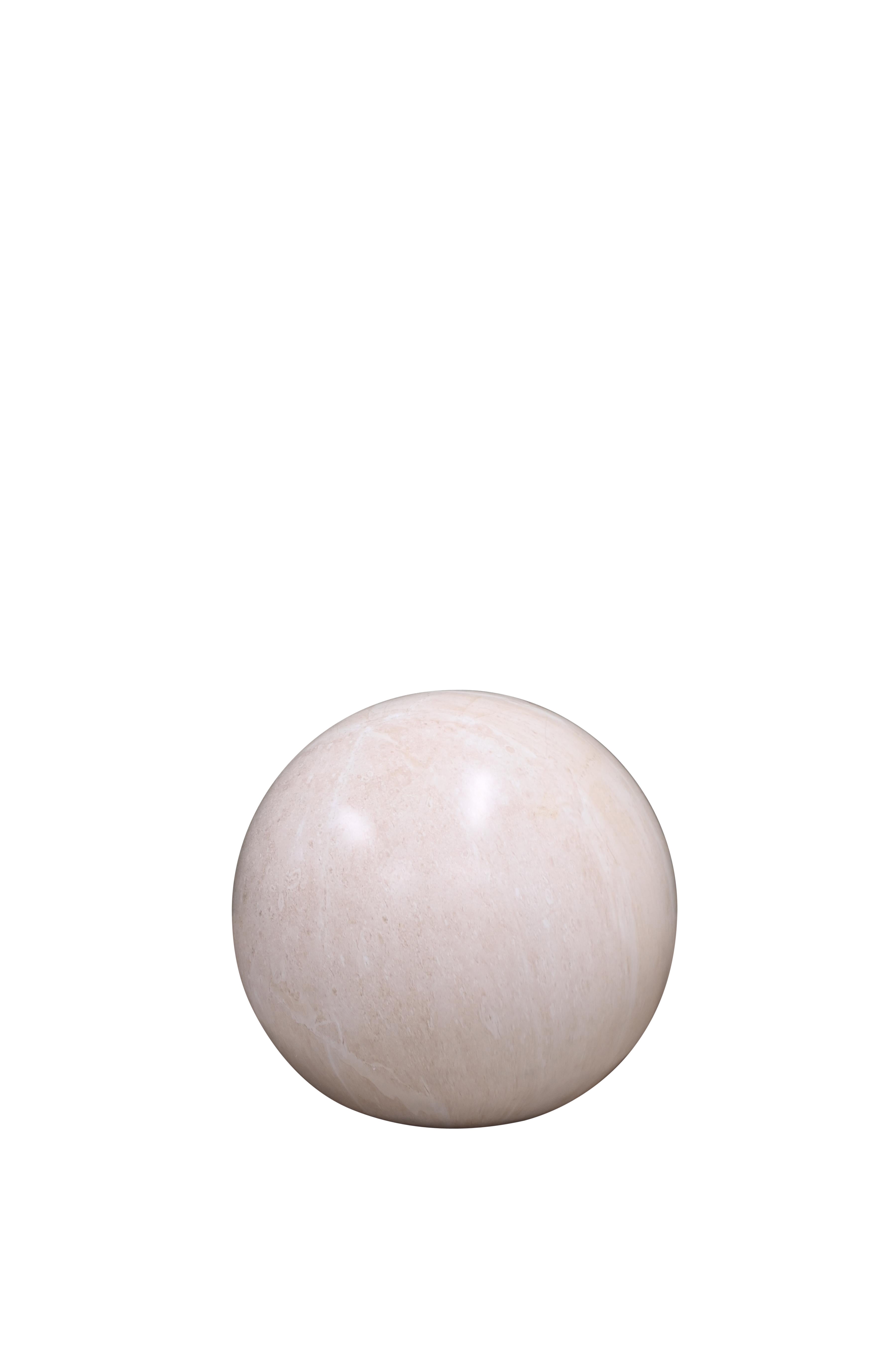 VISTA Atlas Sphere Small - Travertine Finish