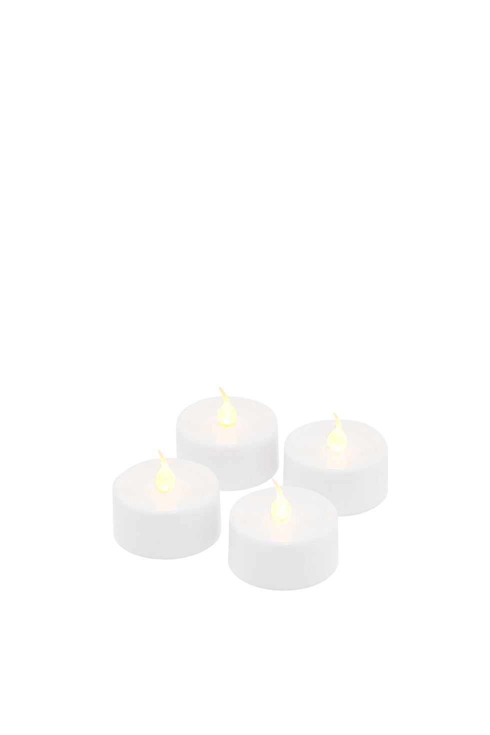 SIRIUS Lone Battery Lights S/4 White