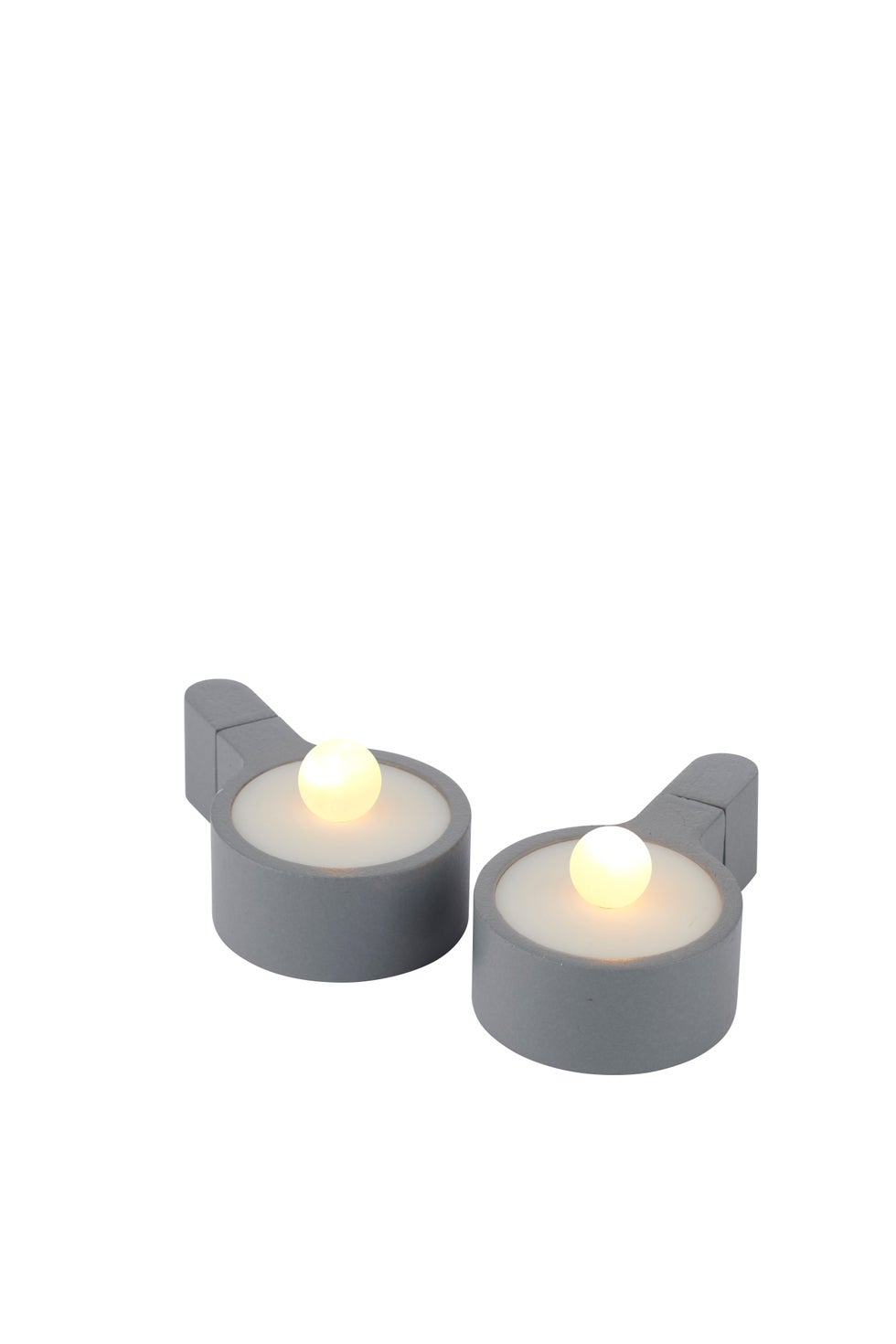 SIRIUS Amalia Tealight S/2 Grey*