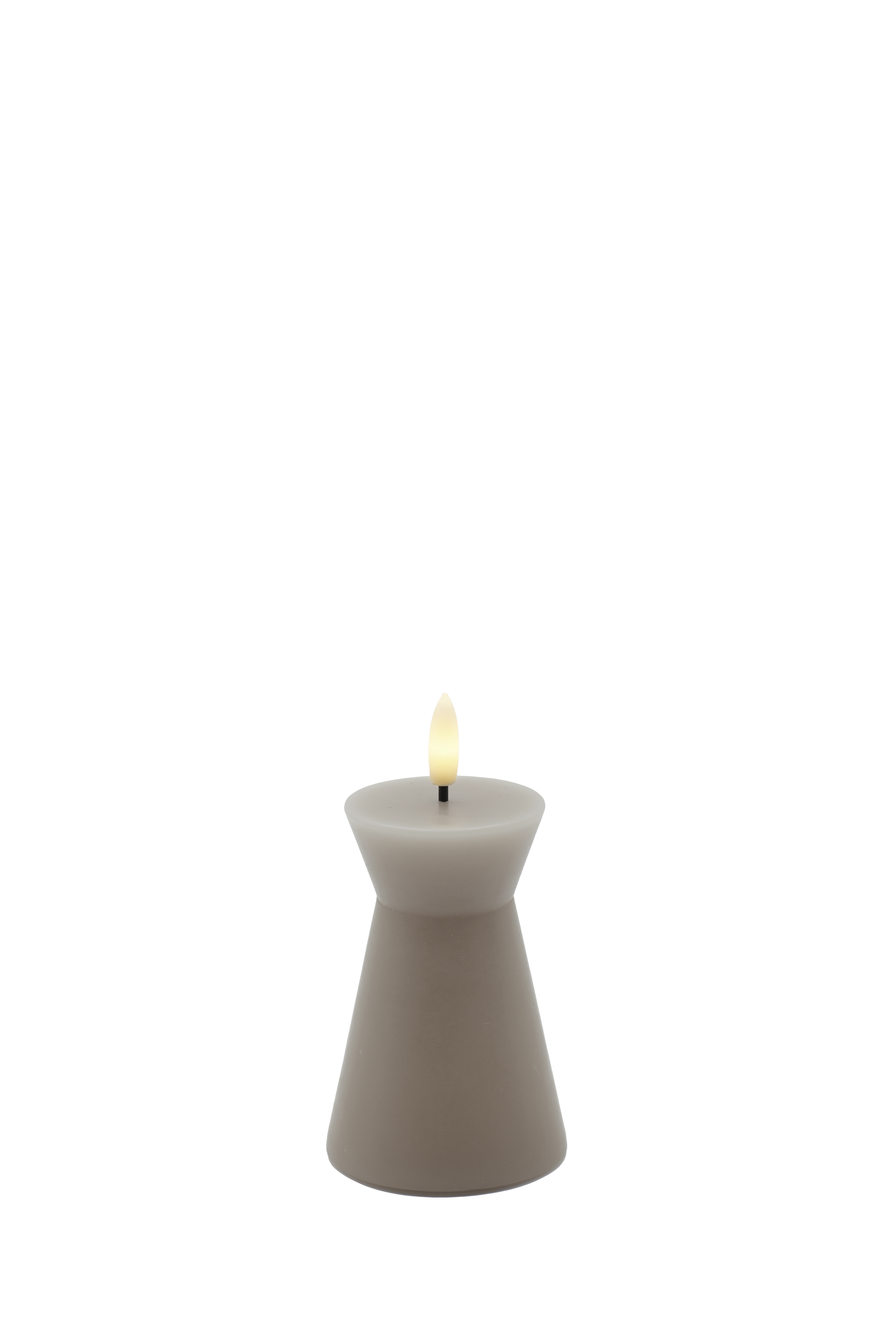 SIRIUS Nordic Sculpture Candle - Sille Cone - Warm Grey