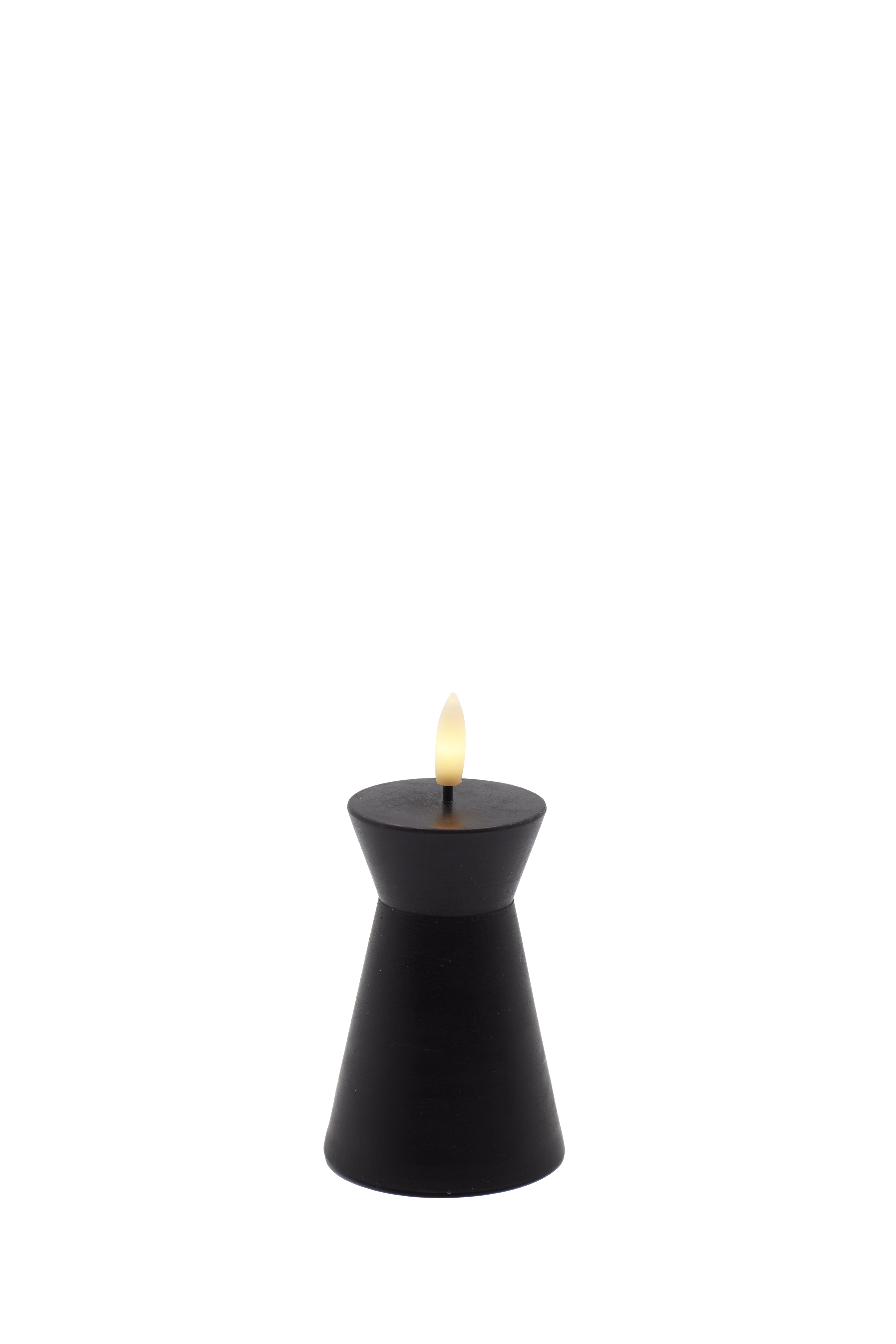 SIRIUS Nordic Sculpture Candle - Sille Cone - Stone Black