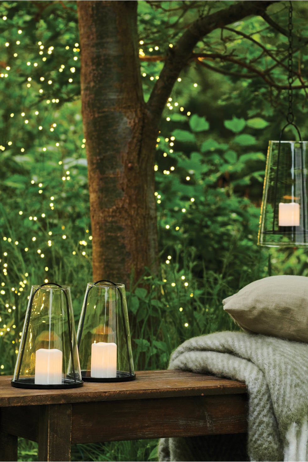 SIRIUS Albert Outdoor Table Lantern w/Sara Tealight