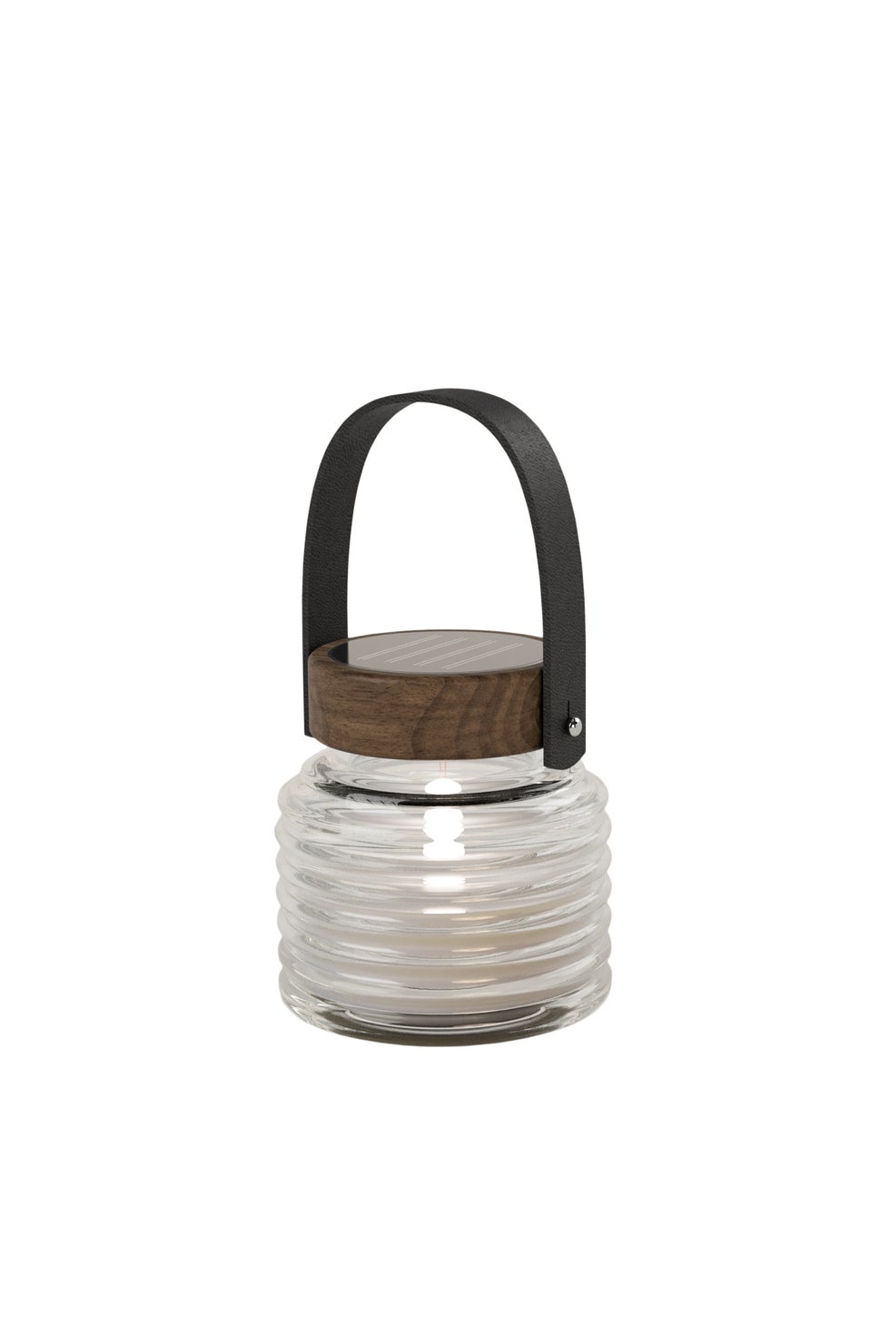 SIRIUS SOLAR Aston Jar Black/Brown 12cm