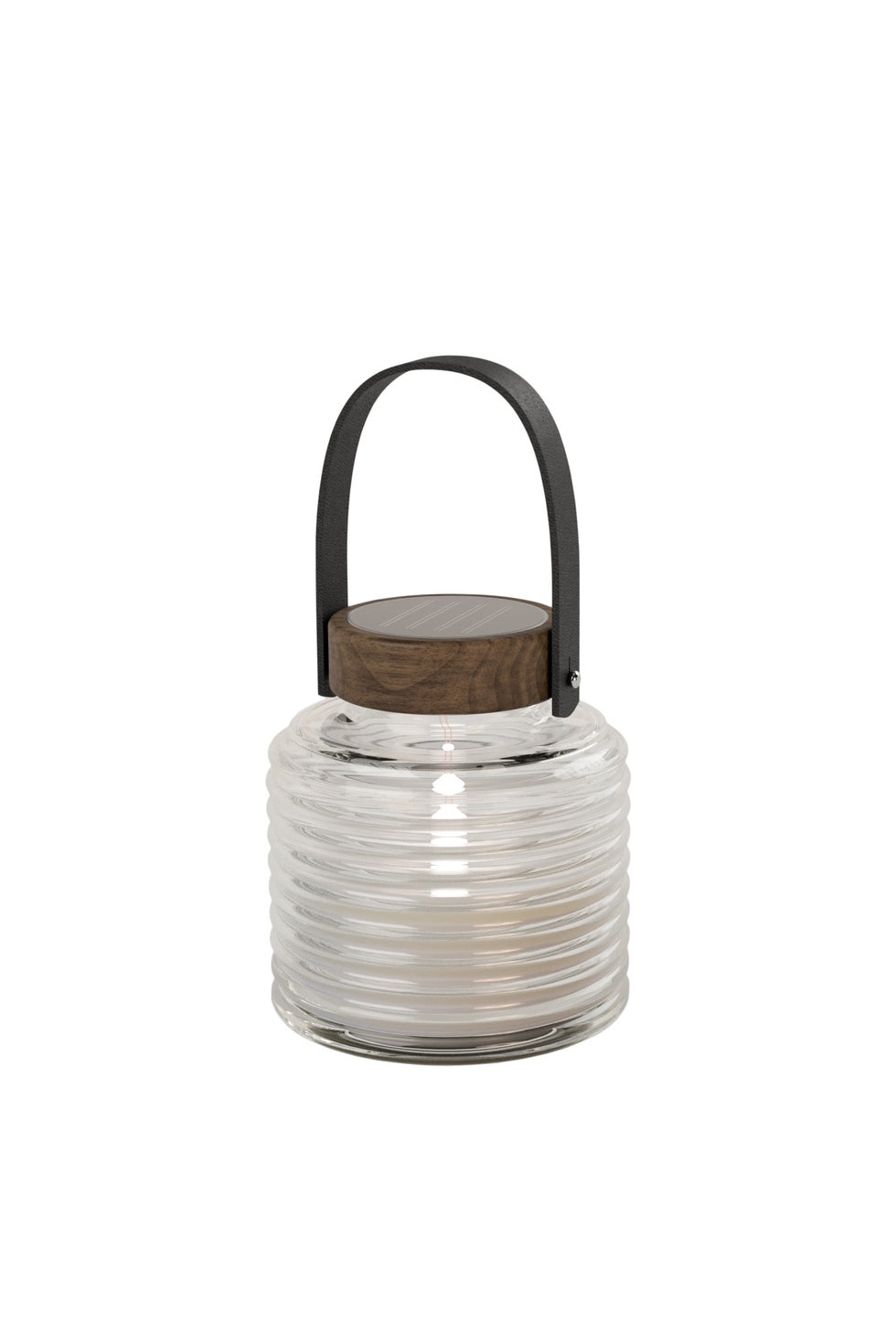 SIRIUS SOLAR Aston Jar Black/Brown 14cm