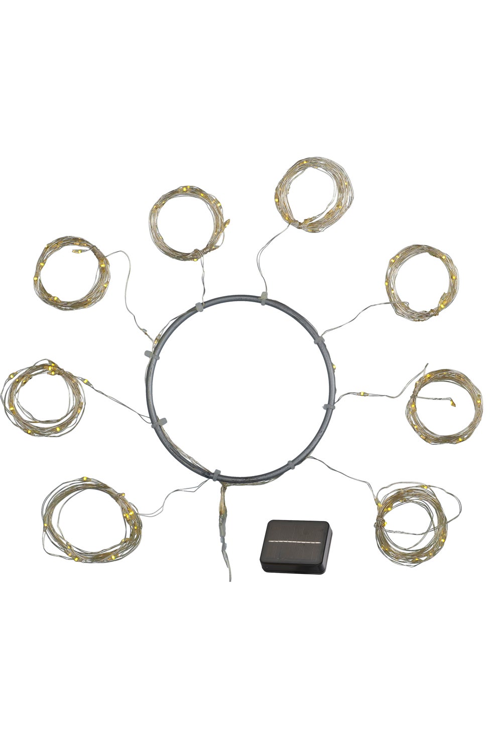 SIRIUS SOLAR Knirke Parasol String Lights