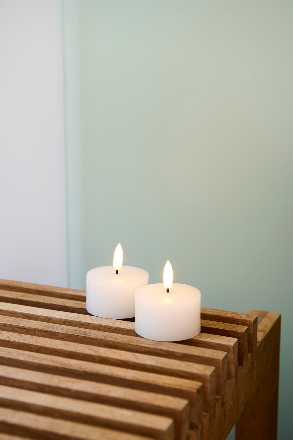 SIRIUS Sille Tealights 60*34 S/2 RECHARGEABLE