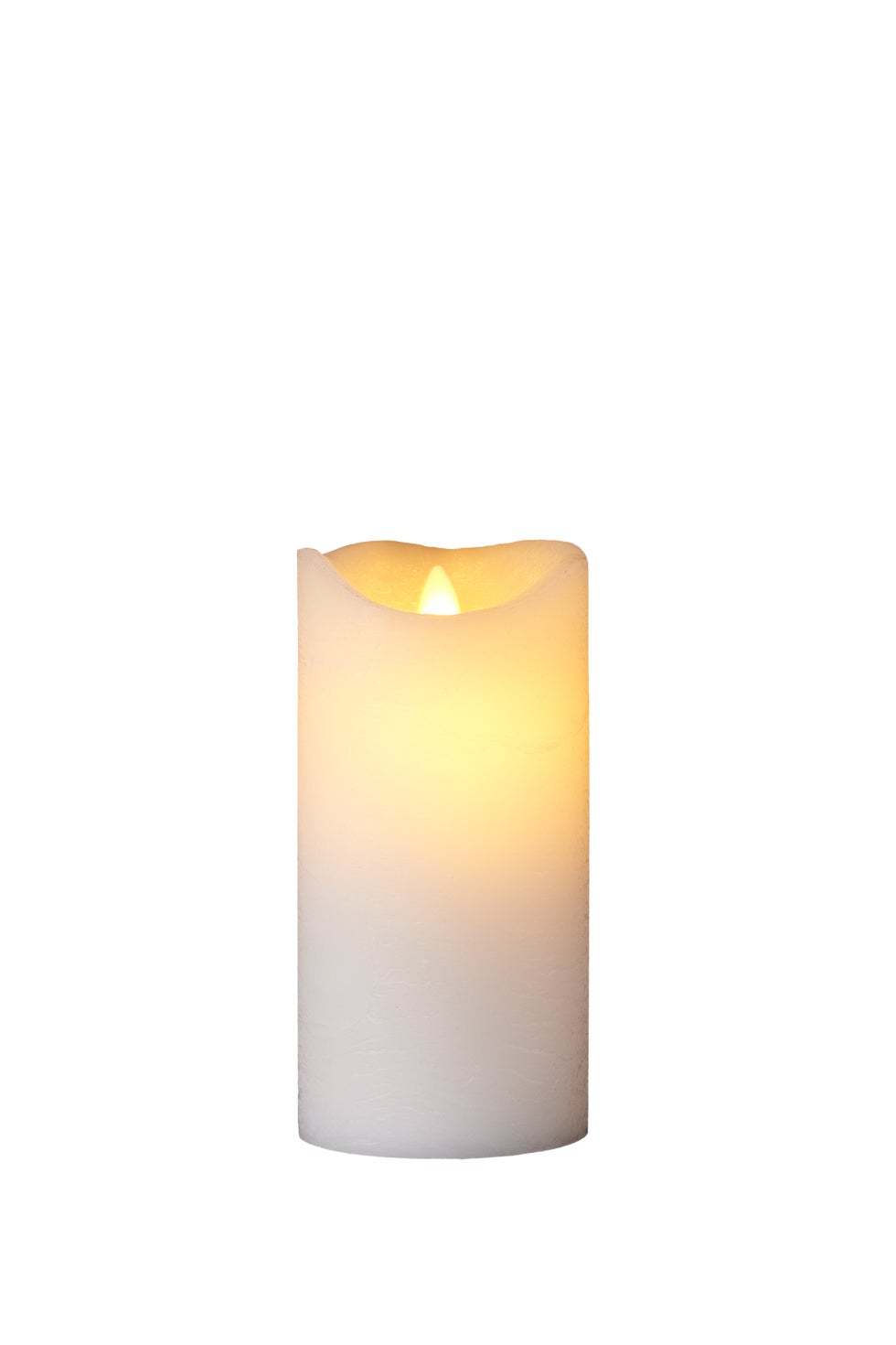 SIRIUS Sara Candle 75*150 - White RECHARGEABLE