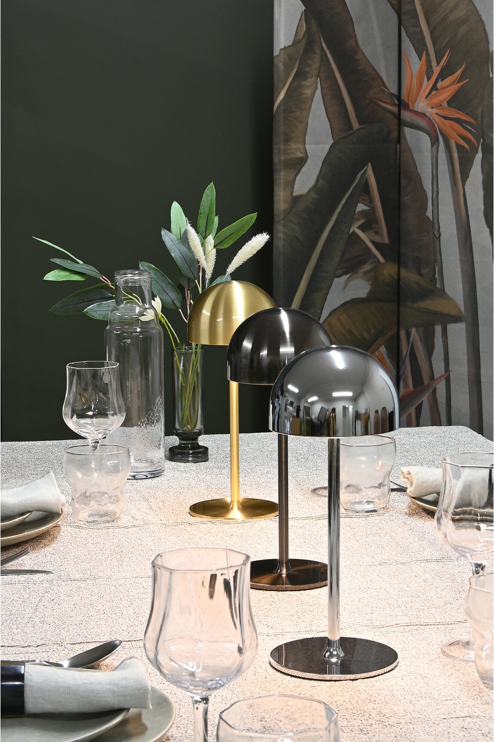 SIRIUS Tim Lamp - Golden Brass RECHARGEABLE