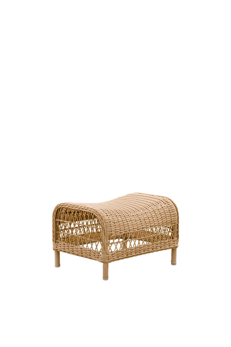 SIKA Georgia Garden Dawn Footstool - Natural