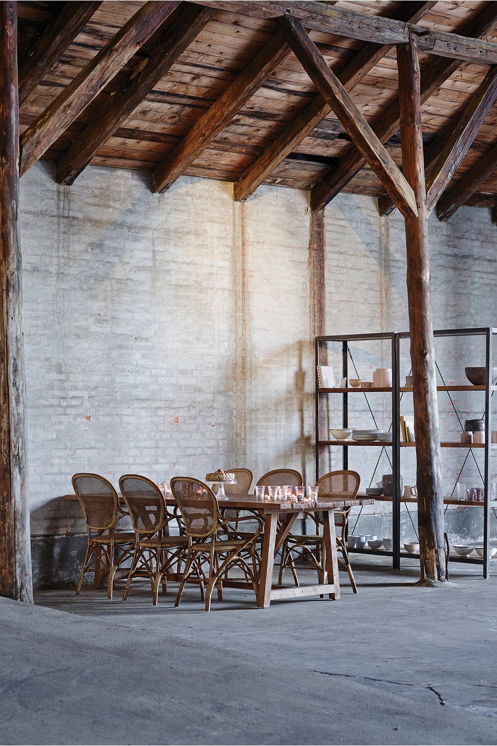 SIKA Originals Rossini Rattan Armchair - Antique