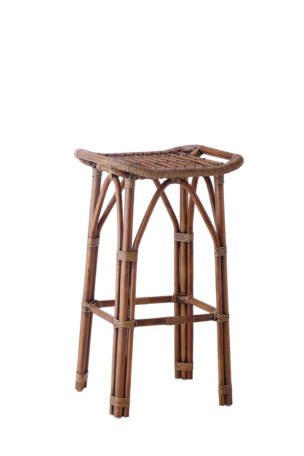 SIKA Originals Salsa Rattan Bar Stool - Antique