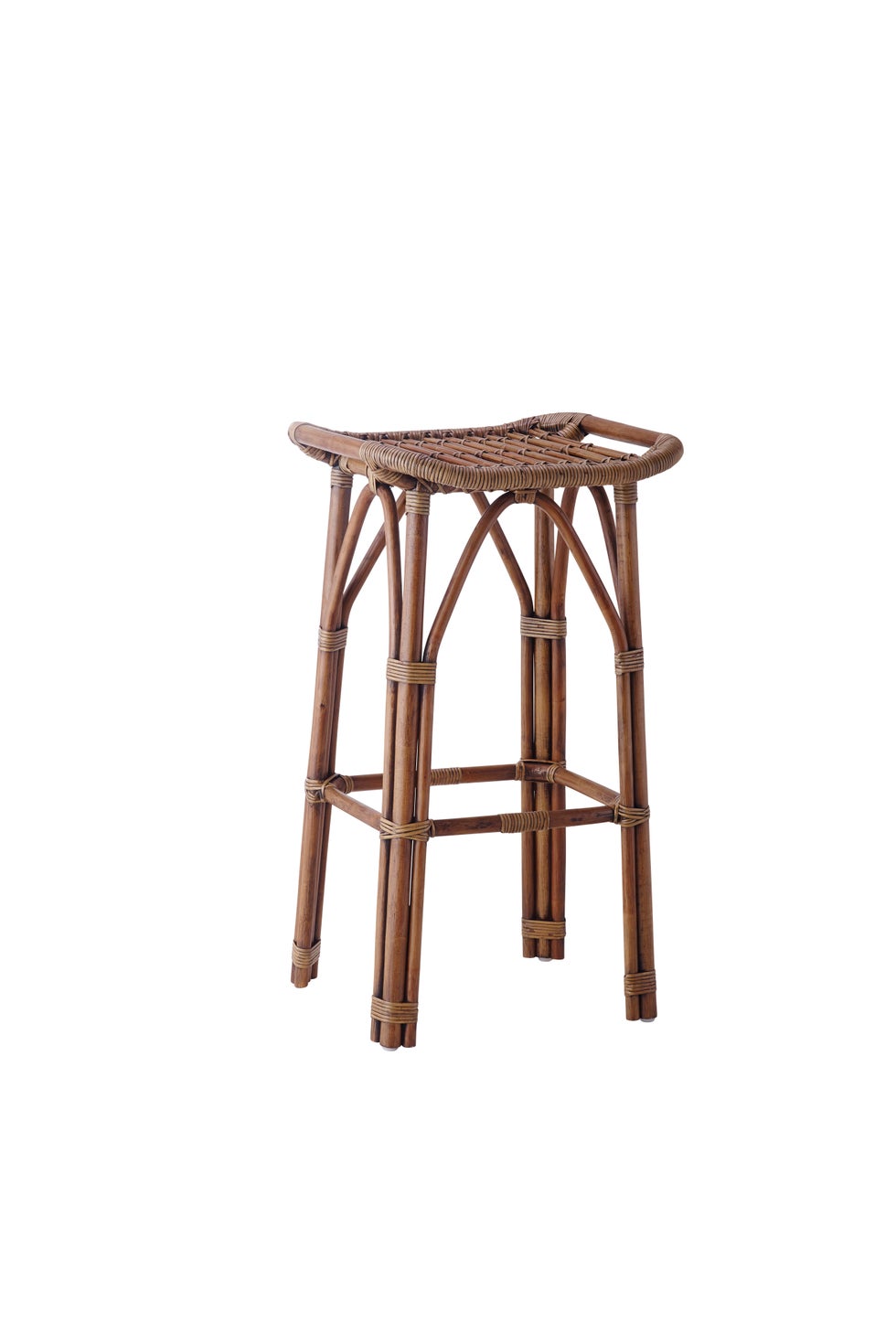 SIKA Originals Salsa Rattan Bench Stool - Antique