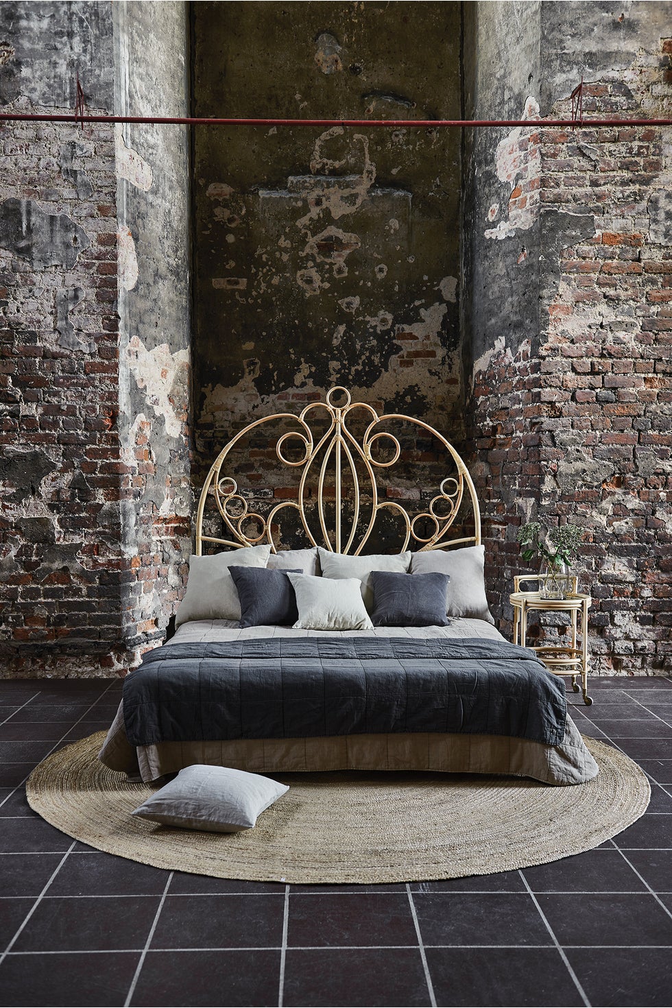 SIKA Originals Natalia Rattan Headboard - Natural