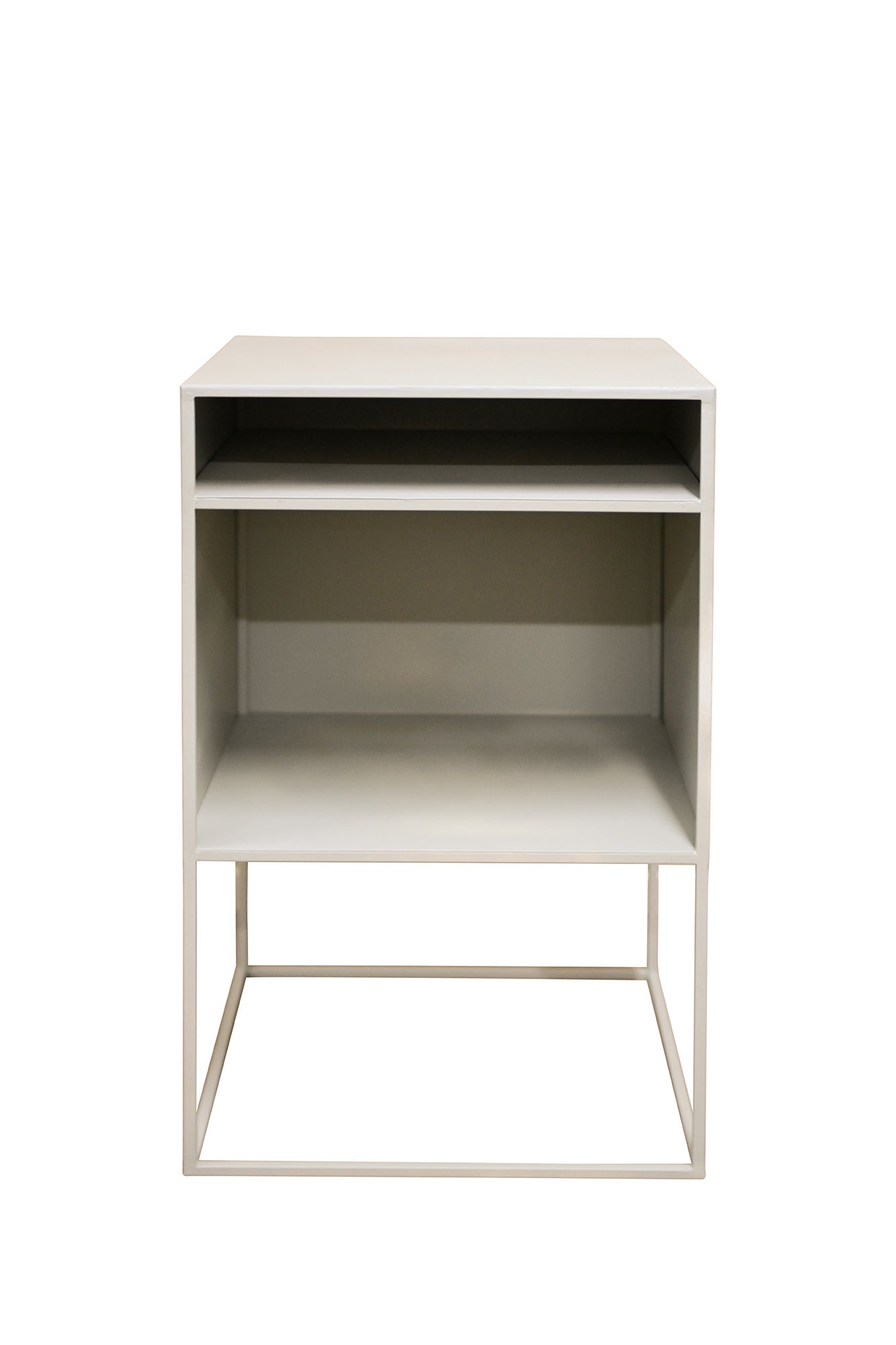 STUDIO Bedside Cabinet w/Shelf Large - Stone Grey