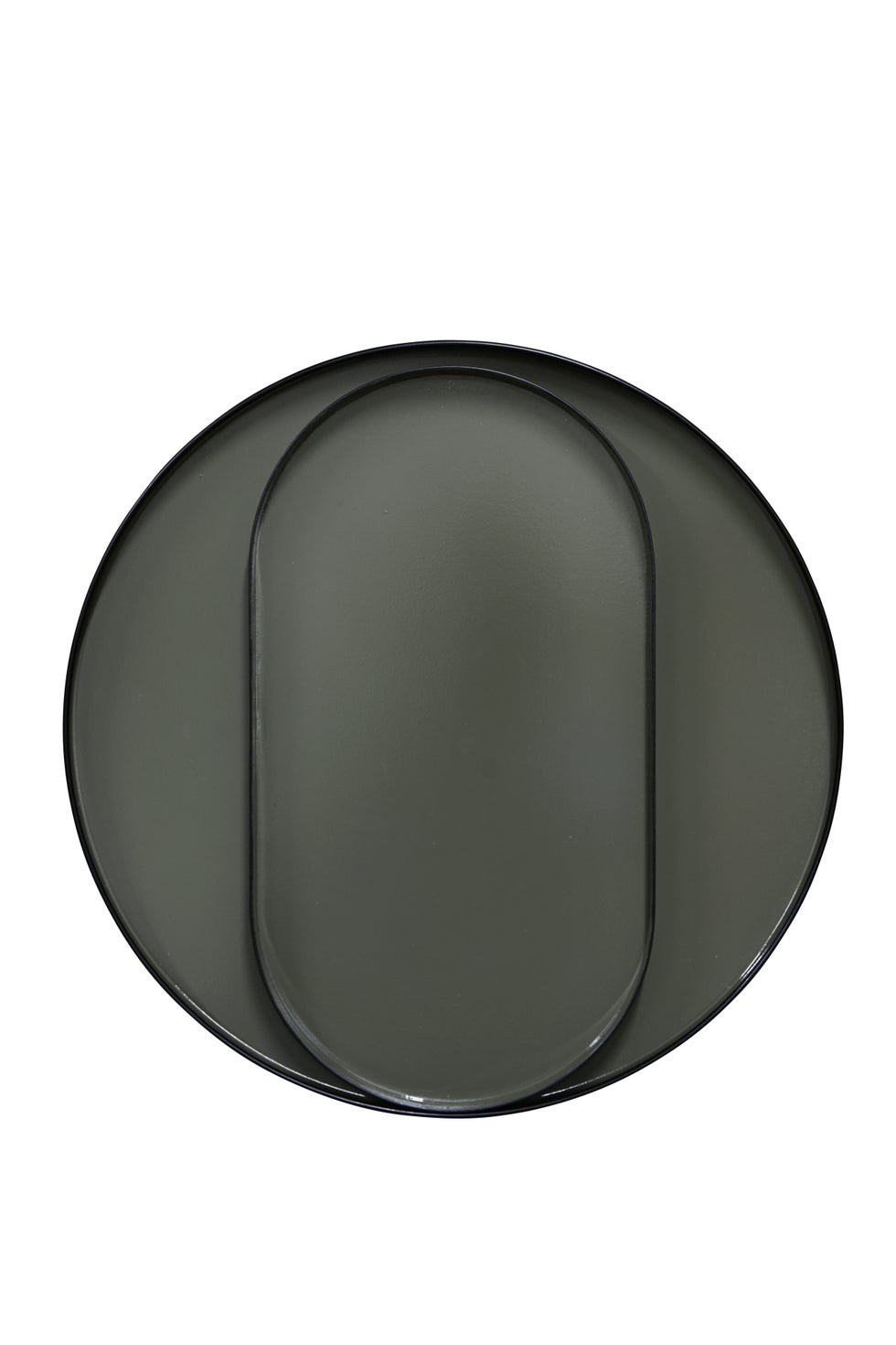 STUDIO Felix Trays S/2 - Army Green