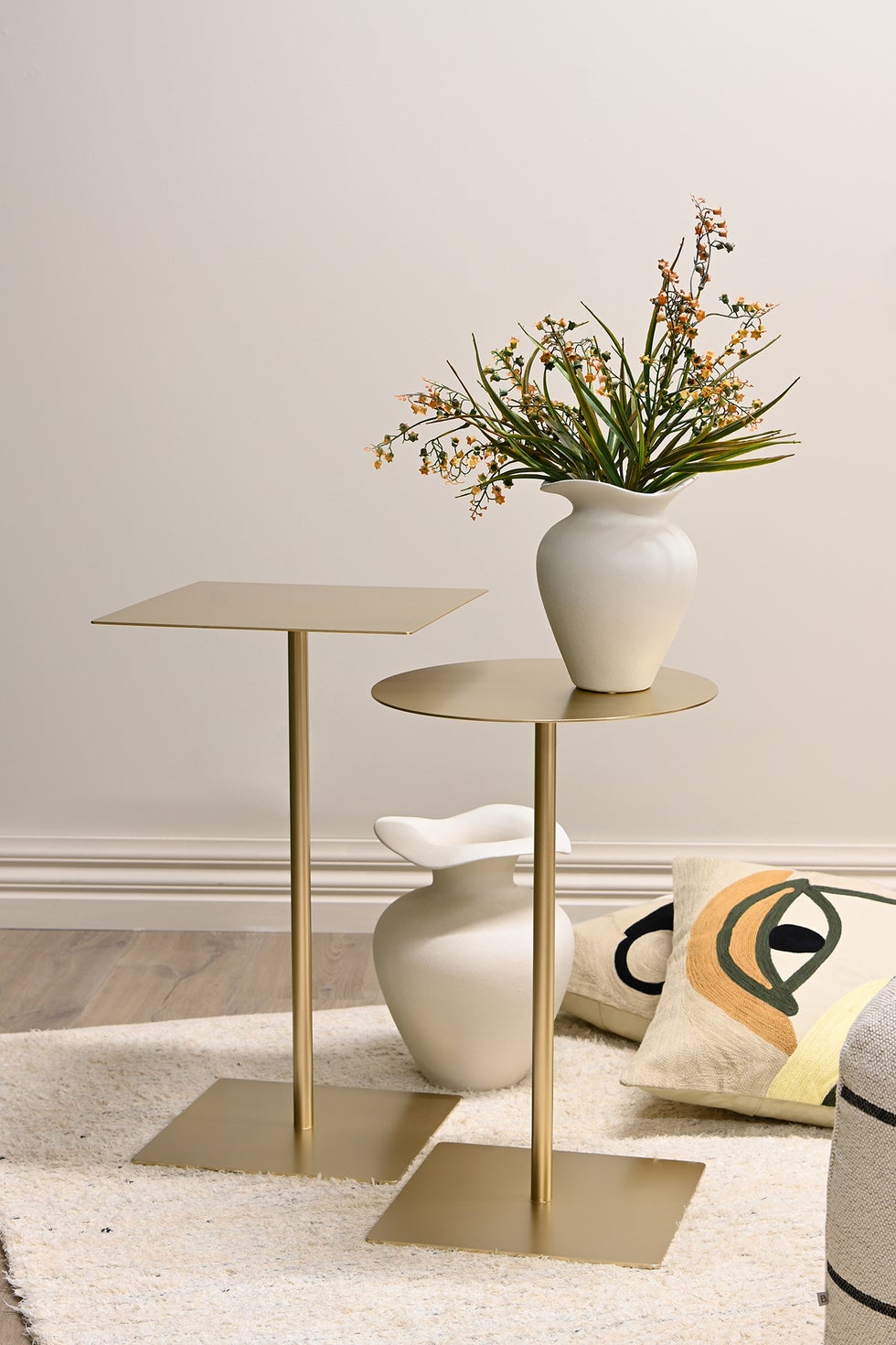 STUDIO Regent Round Side Table - Gold*