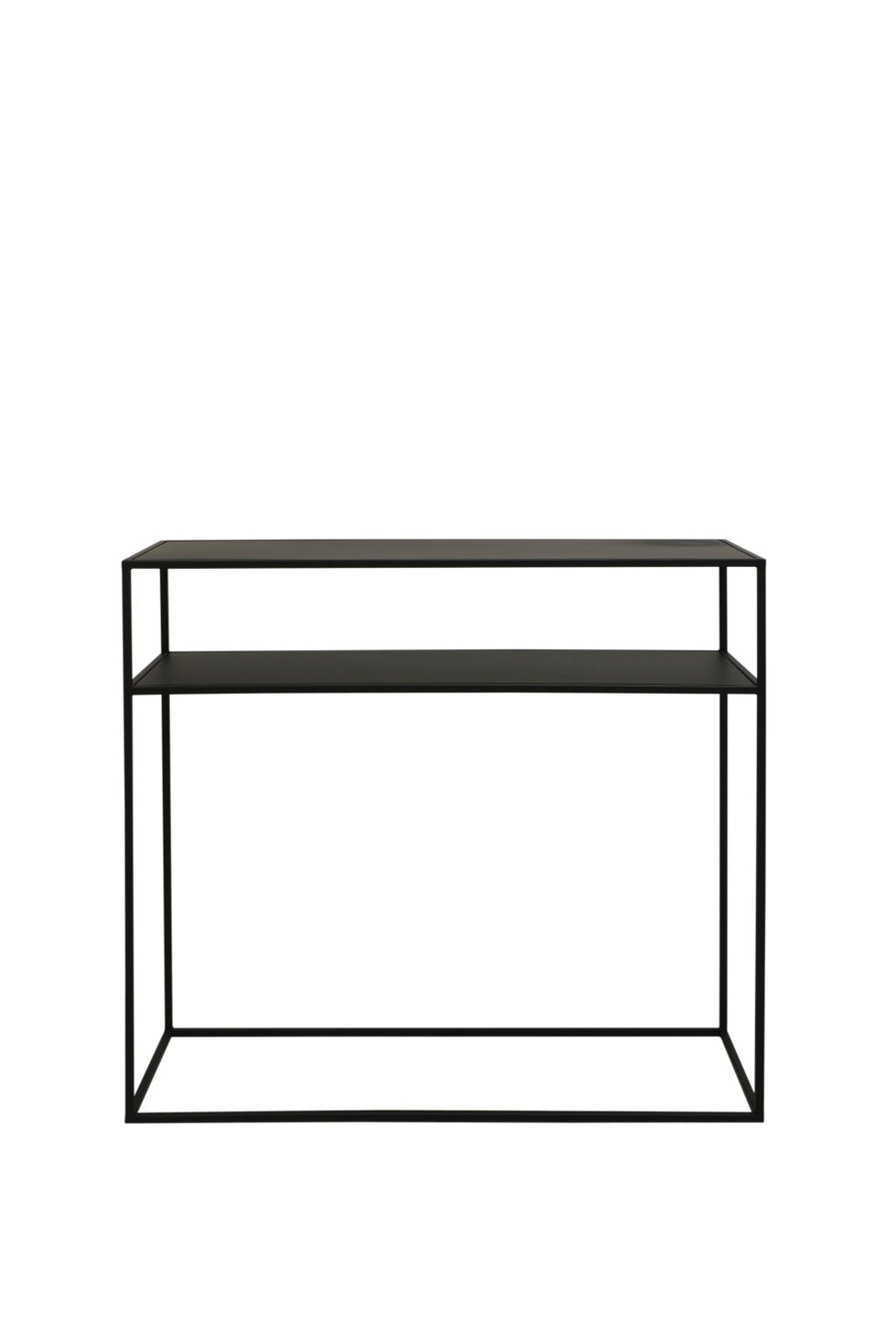 STUDIO Dual Shelf Console - Black