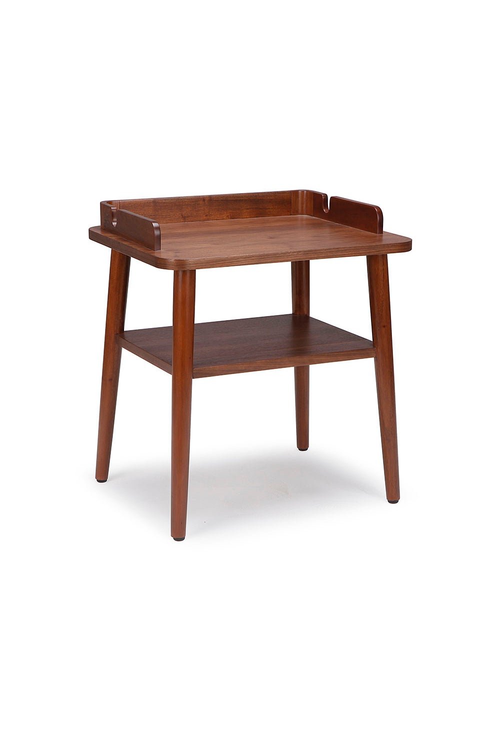 TRIBOA BAY Calista Bedside Table - Natural Walnut