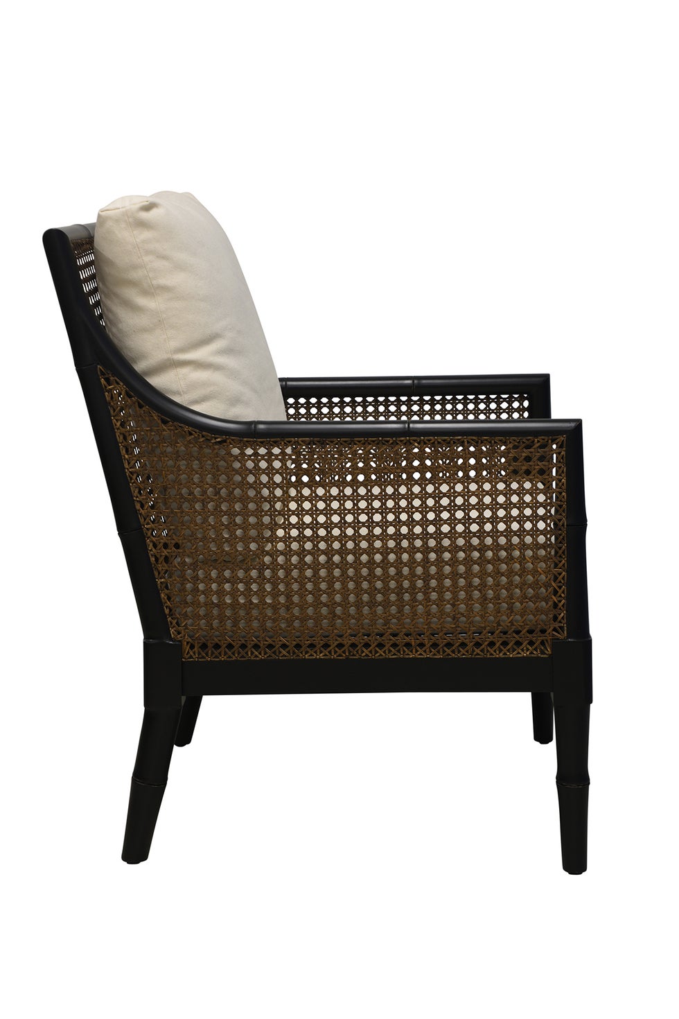 TRIBOA BAY Barcelo Chair w/Cushion - Worn Black