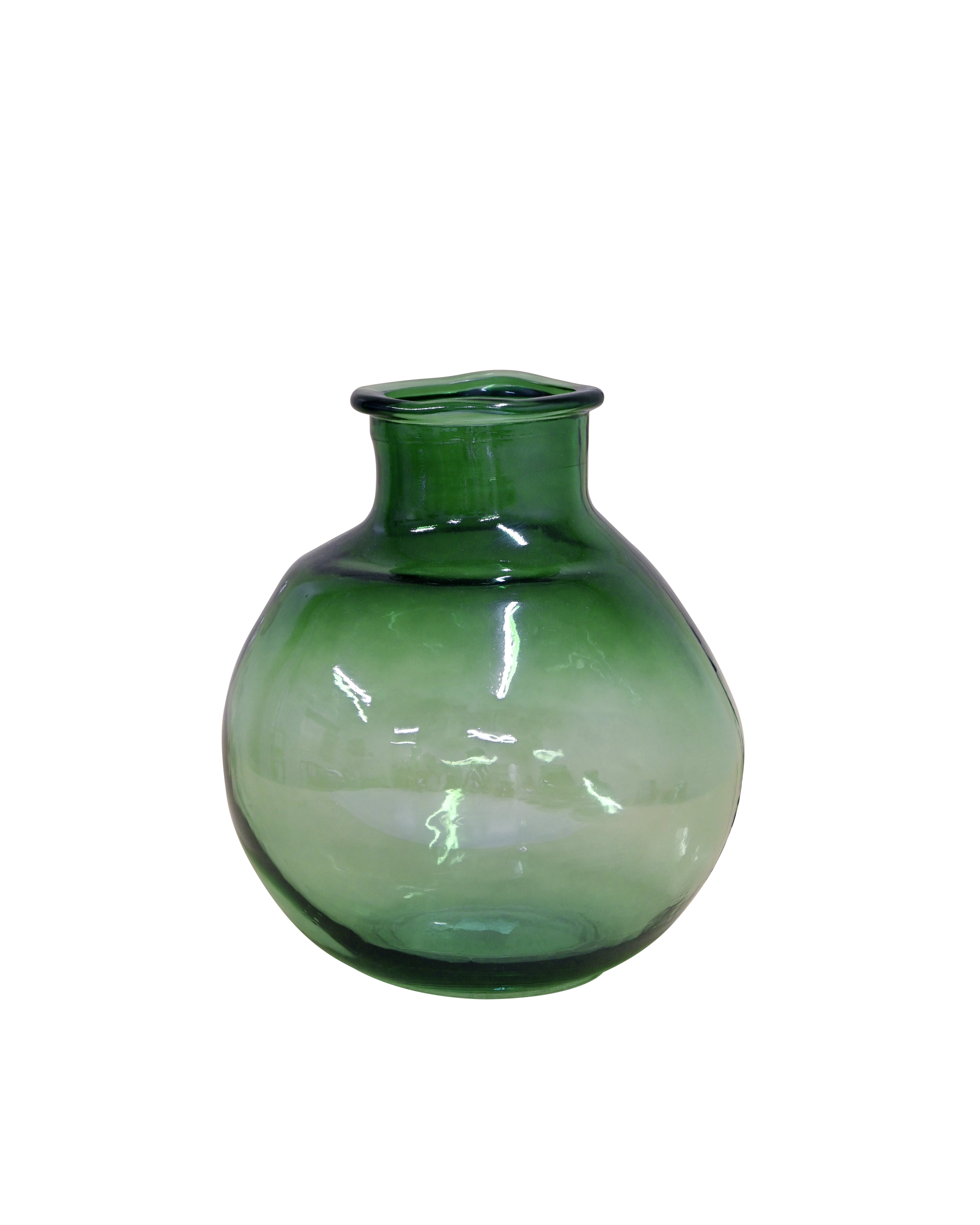 Turia Bottle 31cm - Fading Green