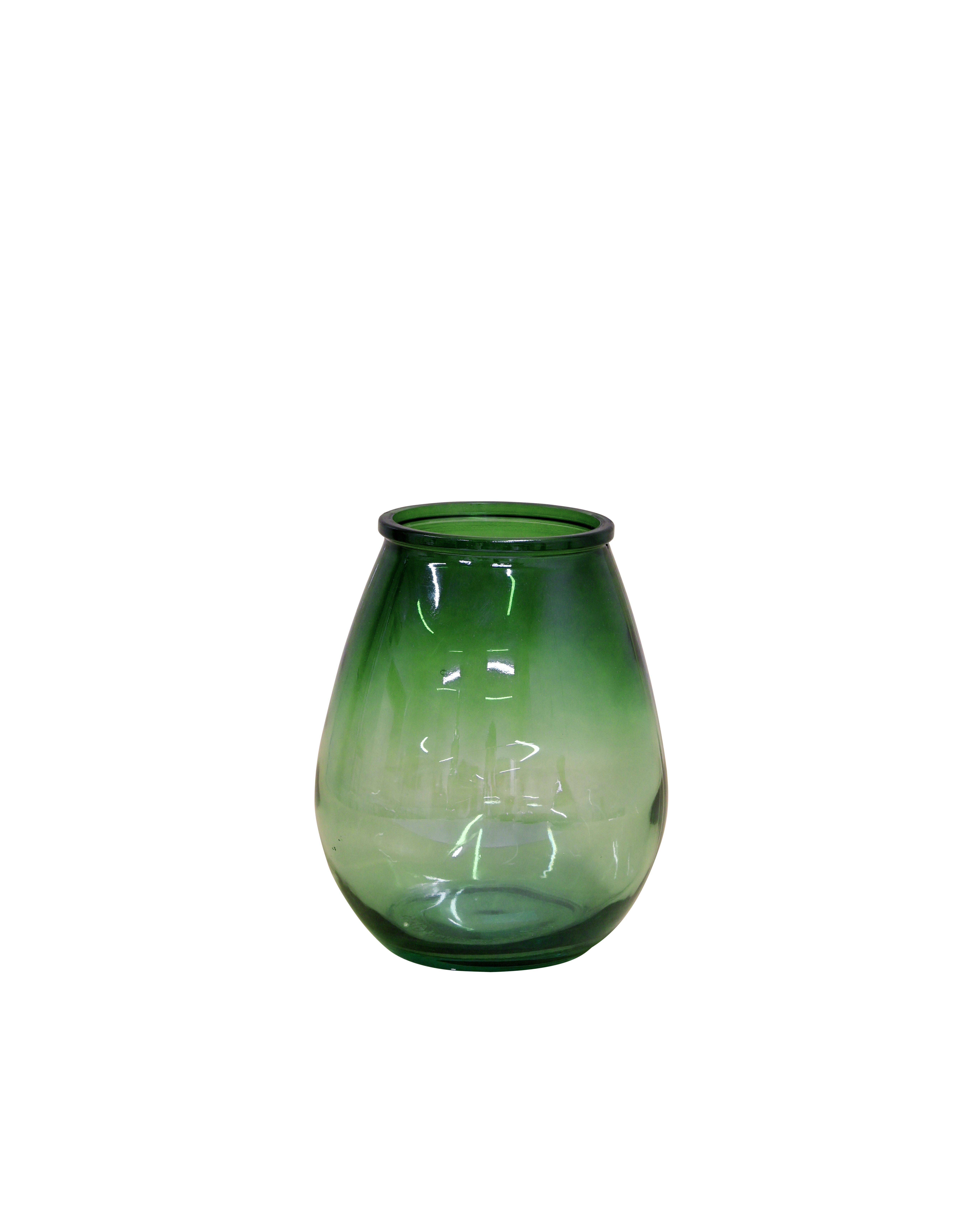 Bonita Vase/Hurricane 23cm - Fading Green