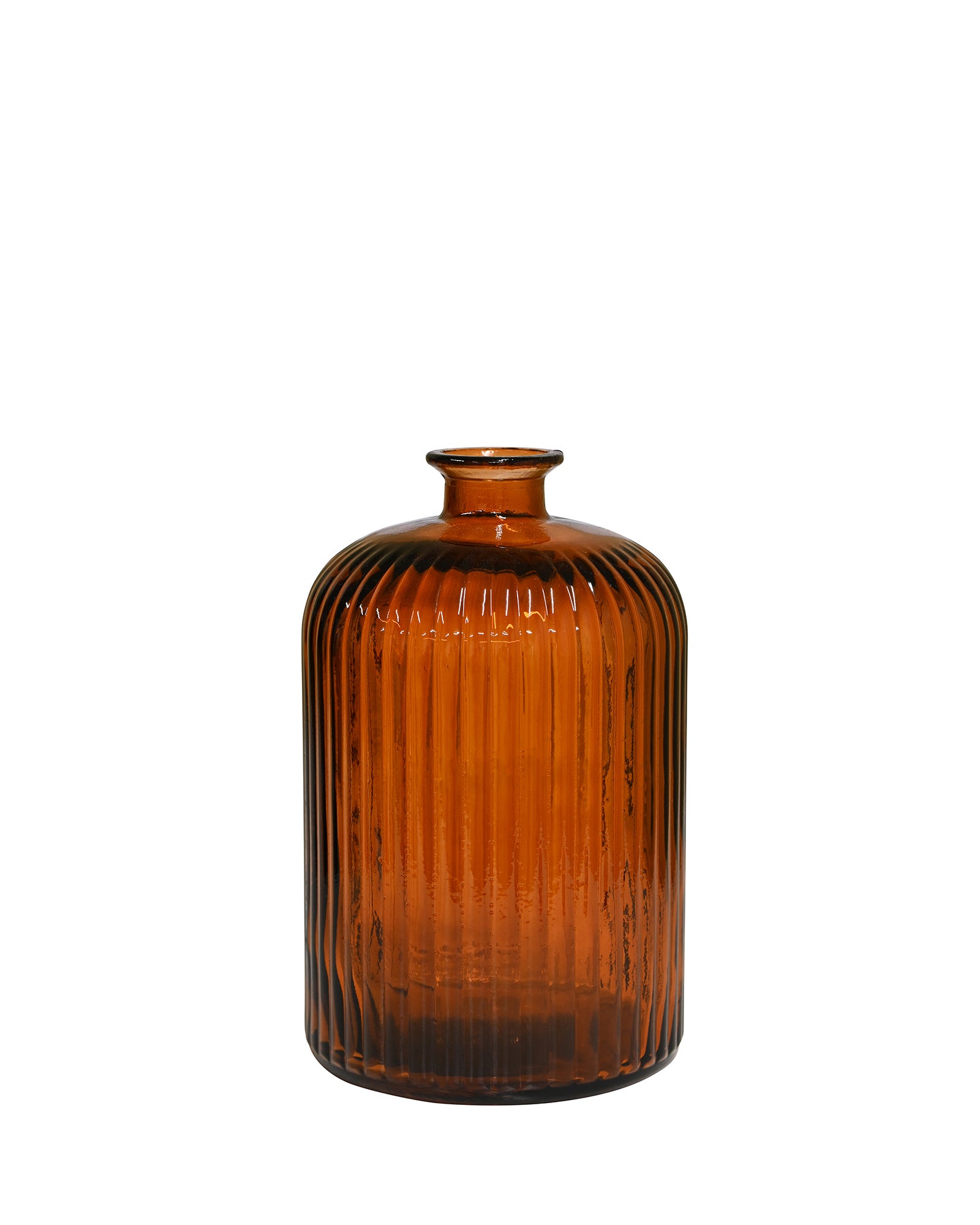 Quita Fluted Bottle 23cm - Light Earth