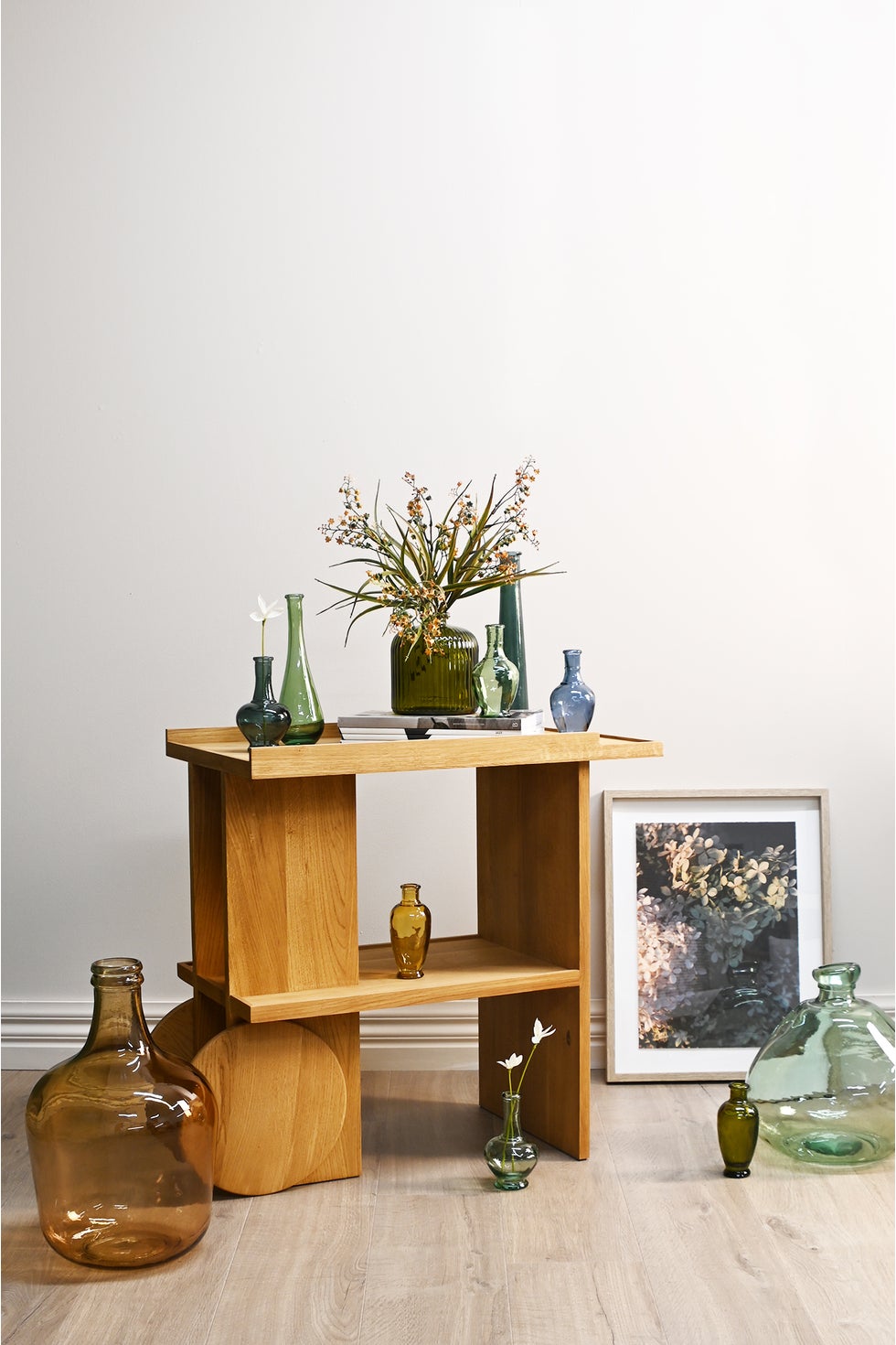 Paige Bottle 32cm - Myrtal Green*