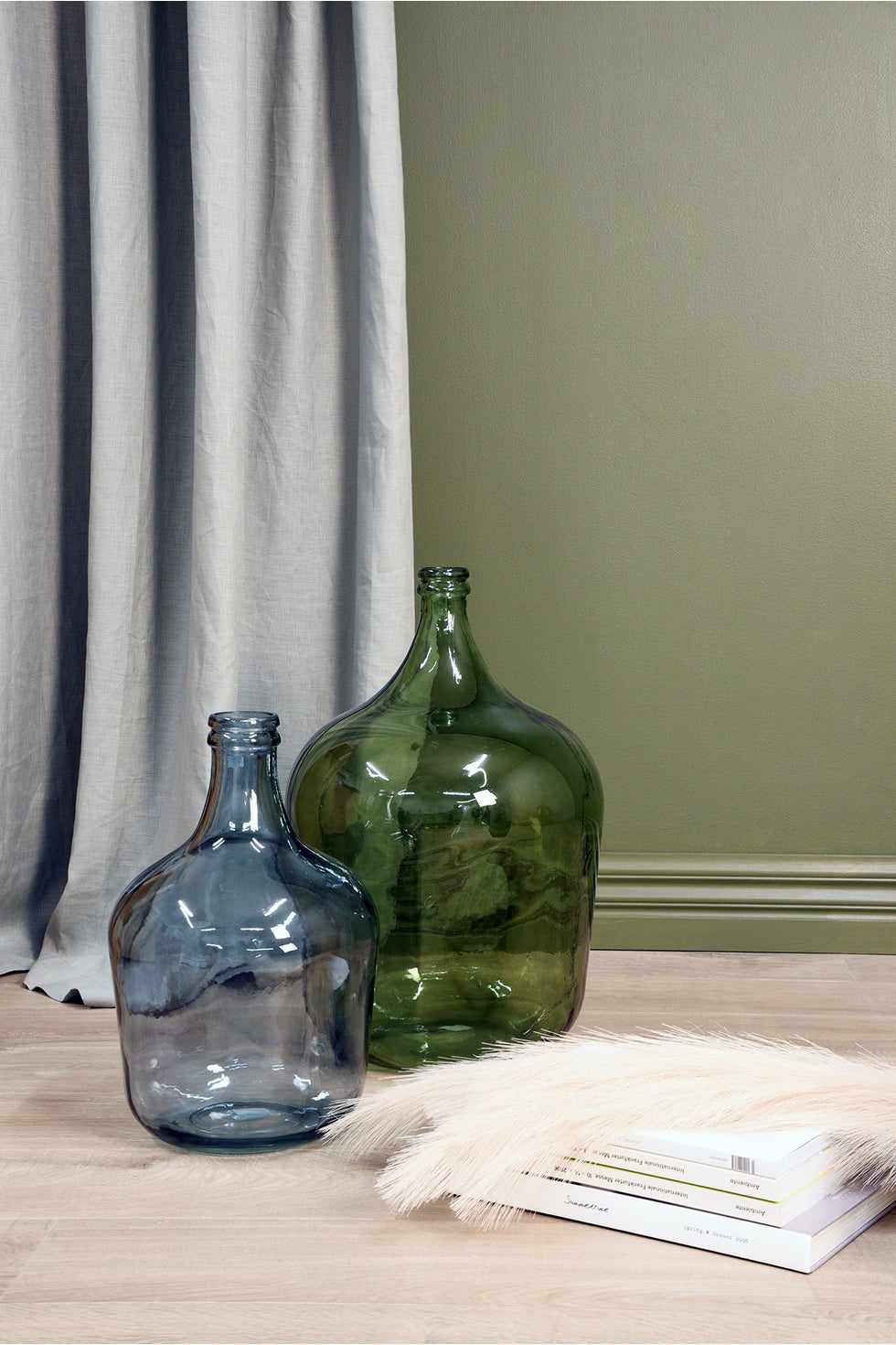 Alani Bottle 42cm - Blue-Grey