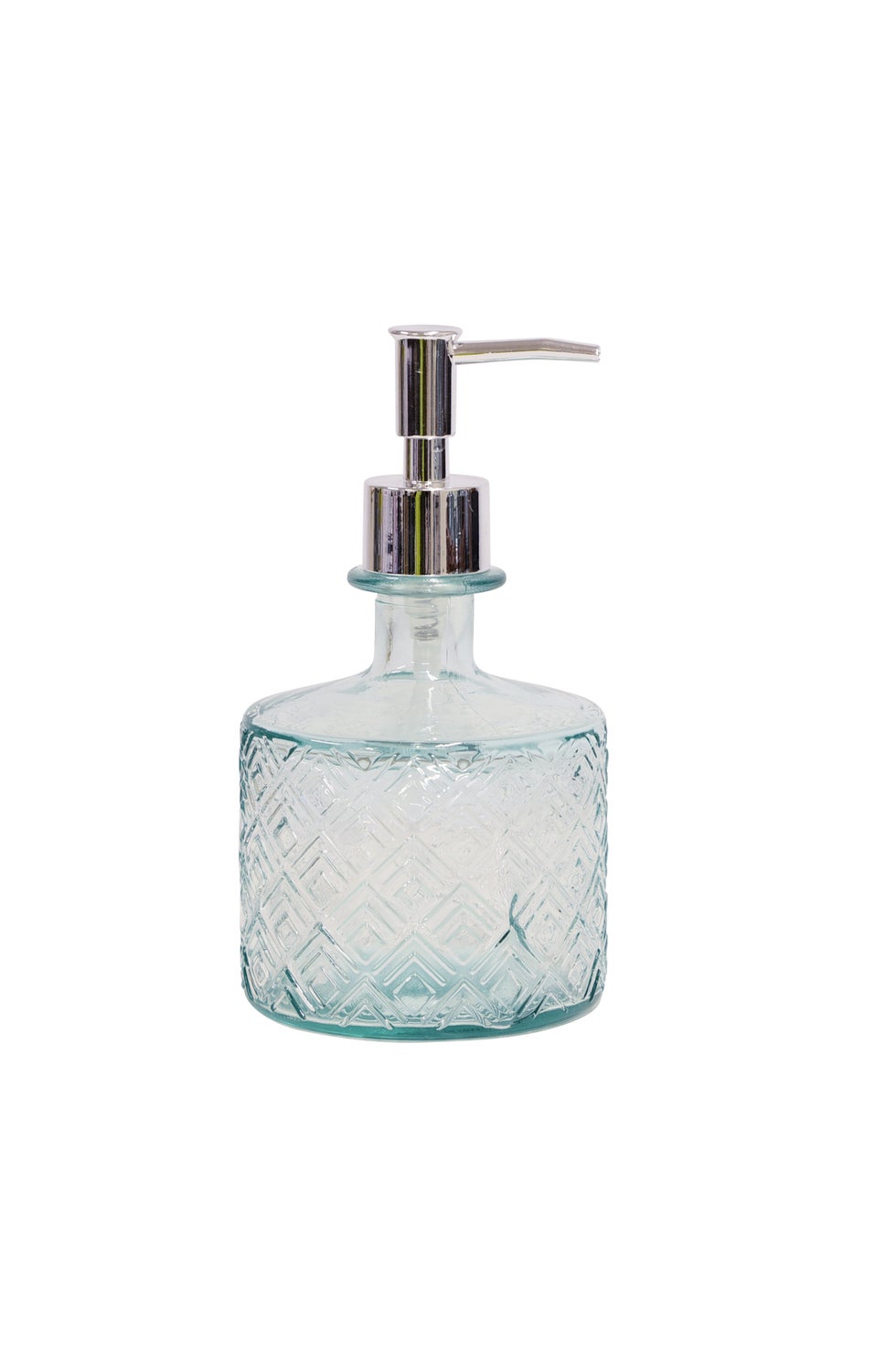 Square Cut Soap Dispenser 430cc  Clear