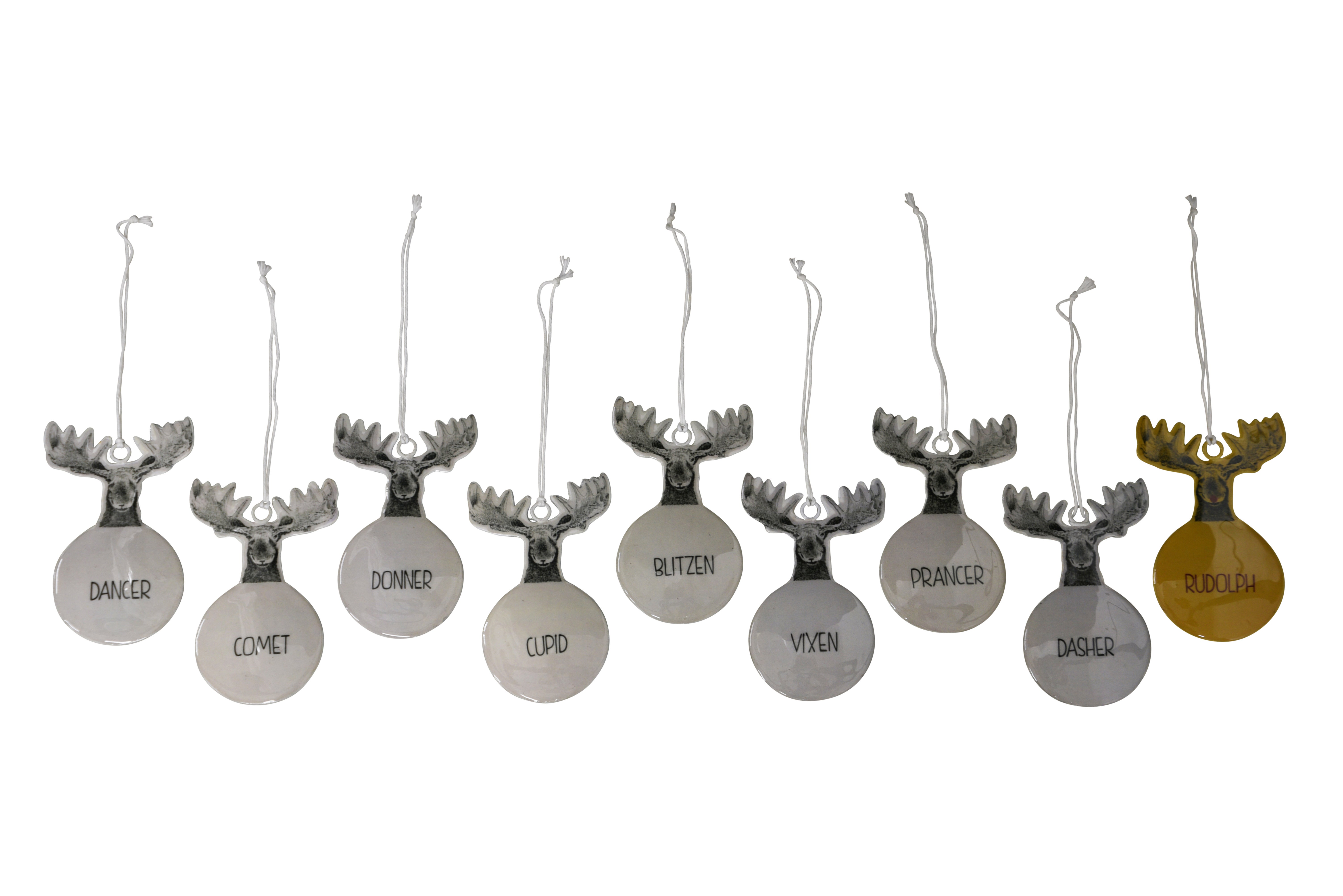 ENAMEL Hanging Reindeer Collection A/9