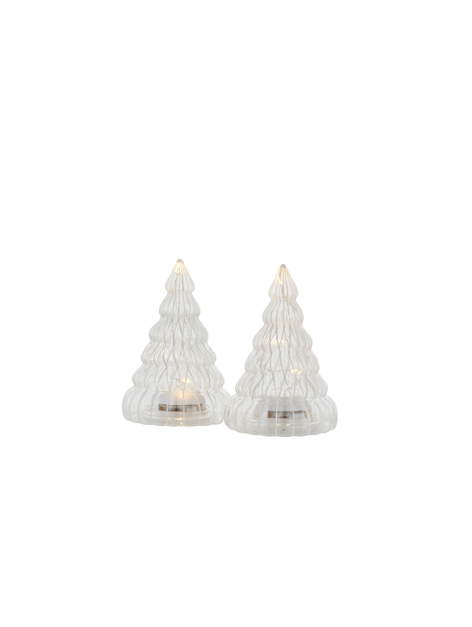 SIRIUS Lucy Trees S/2 - Clear Giftboxed