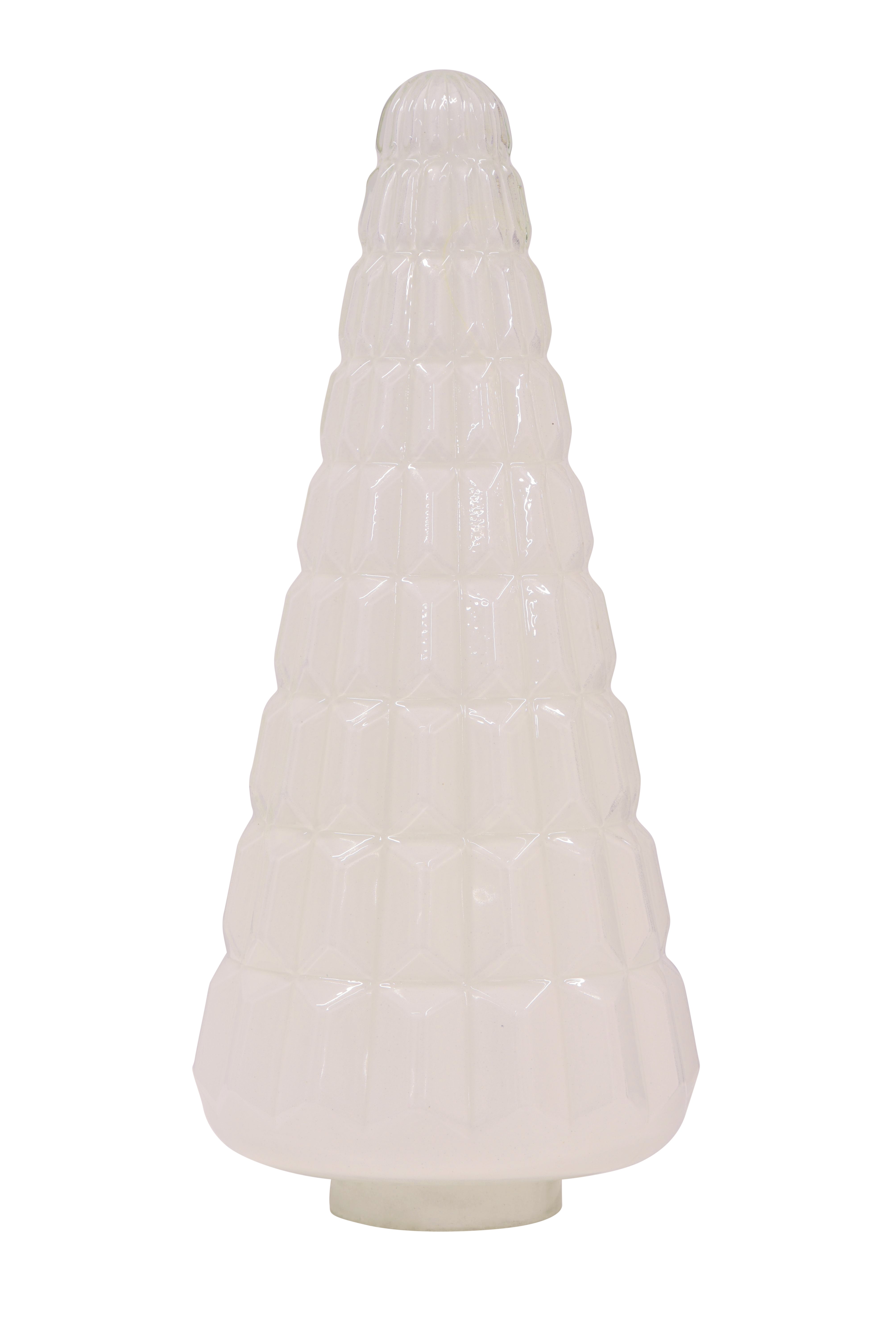 GLASS TREE Large - White Finish