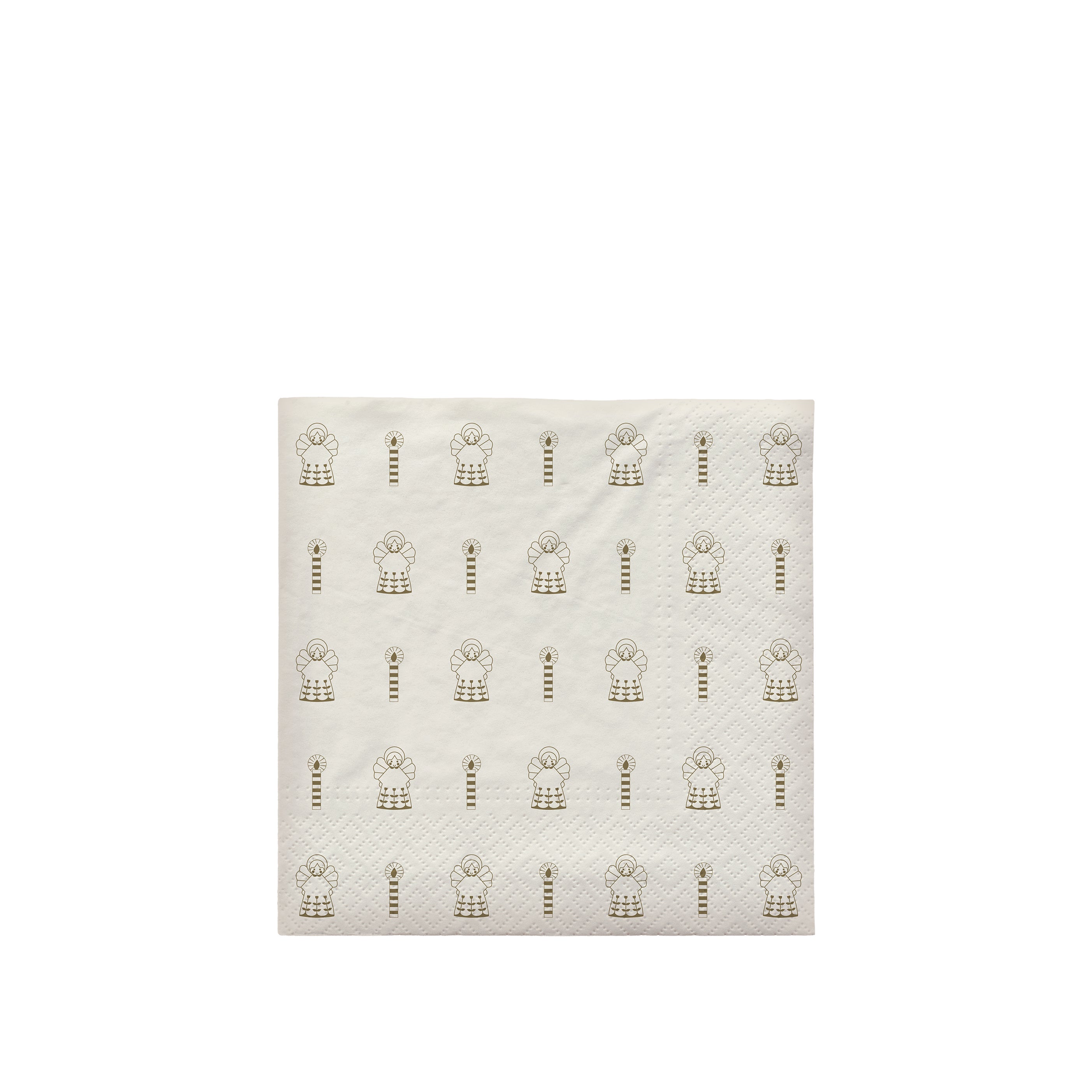 BROSTE Paper Napkin Fairy Tale - Gold/Off White
