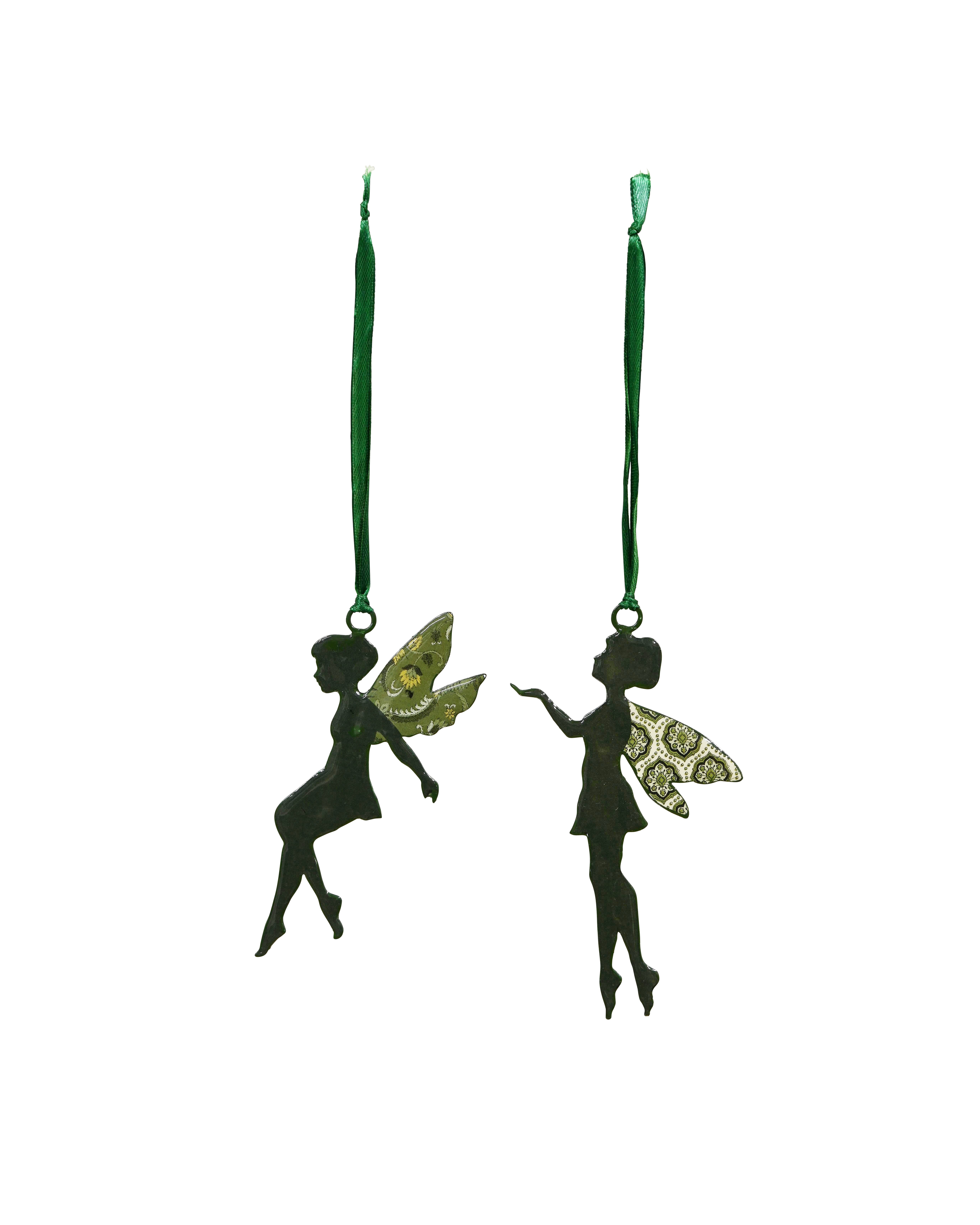 FLORAL Hanging Fairies A/2 - Greens