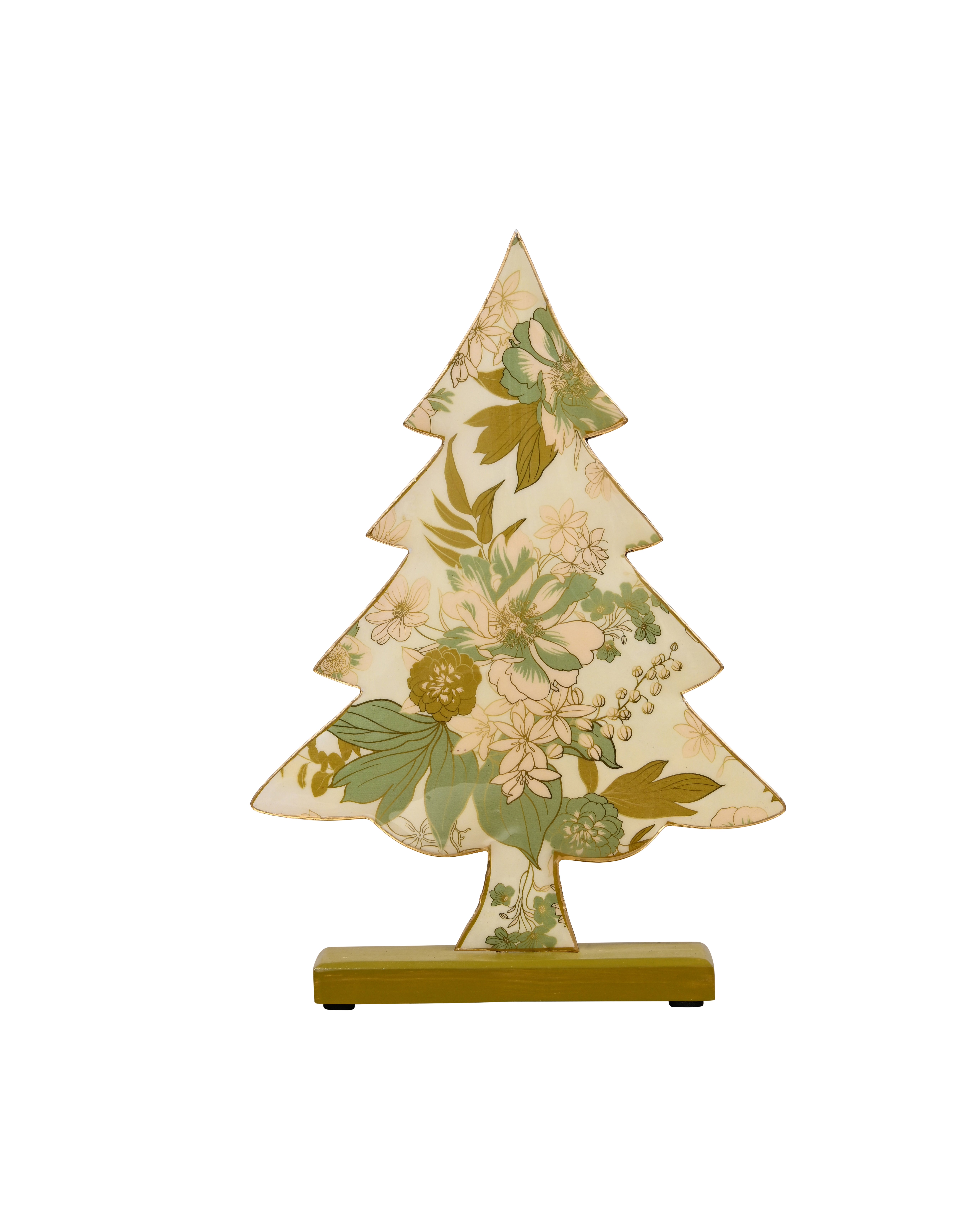 Standing Christmas Tree Tall - Golds