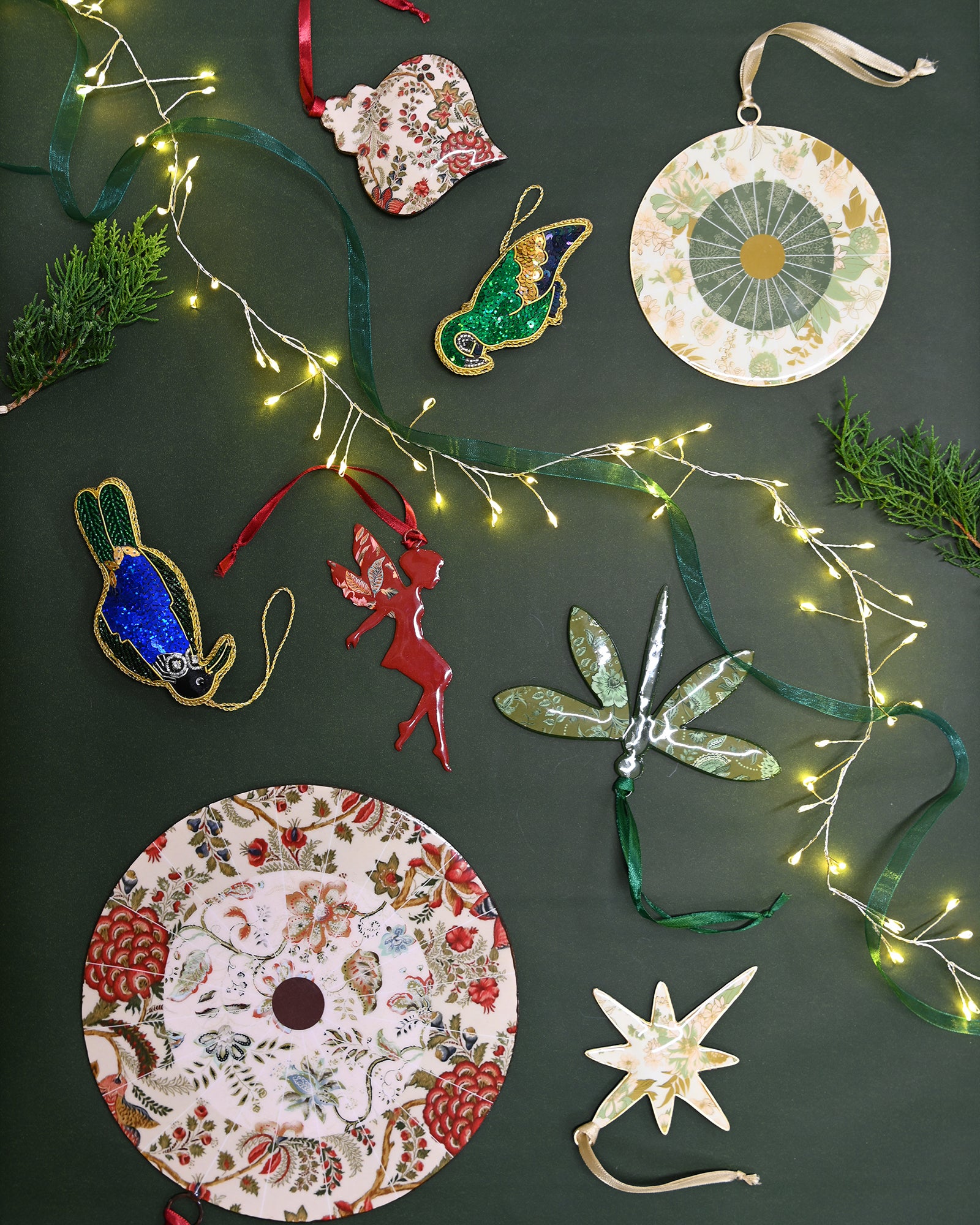 MAJESTIC Hanging Tui - Blue & Green