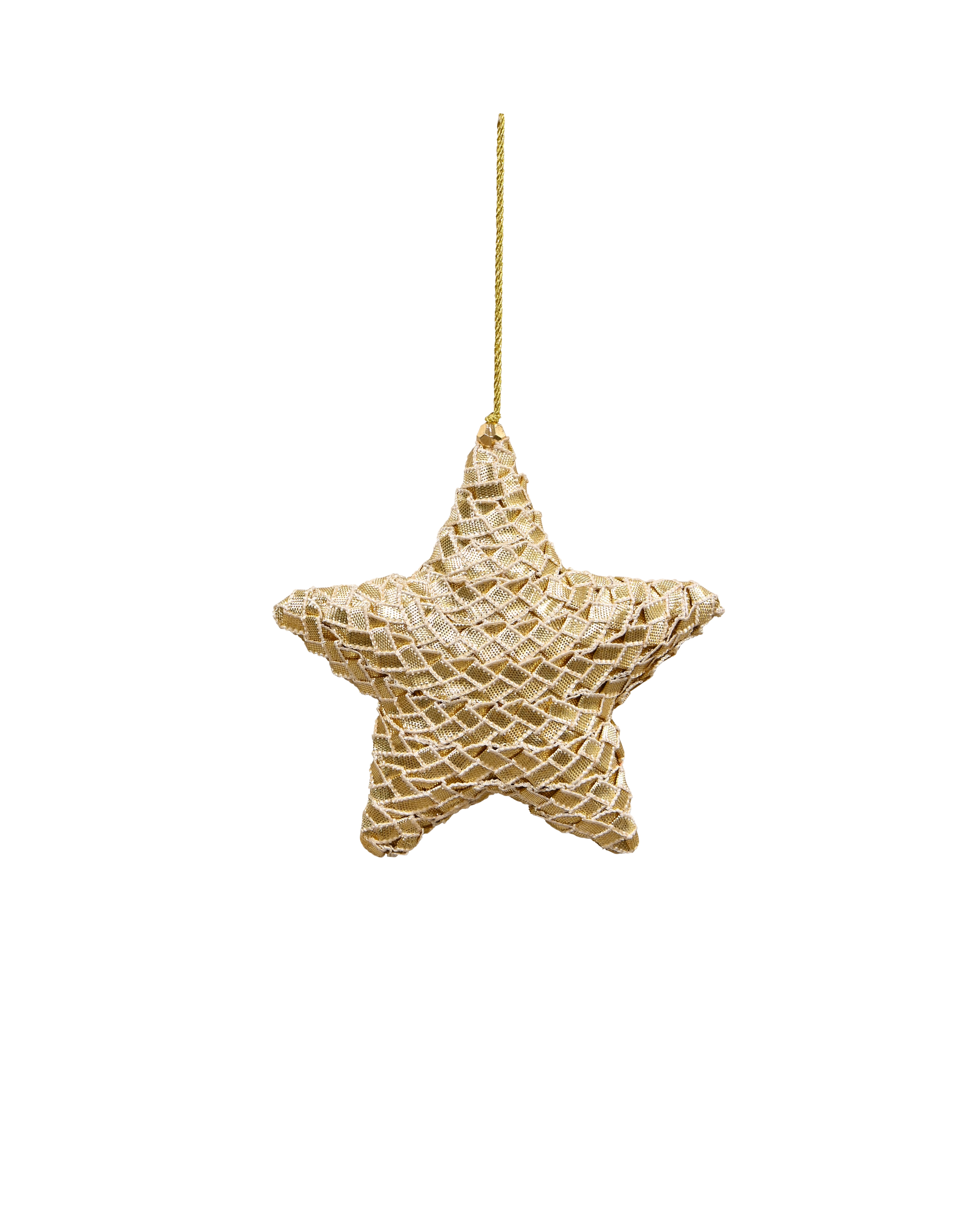 MAJESTIC Hanging Lace Star - Gold 