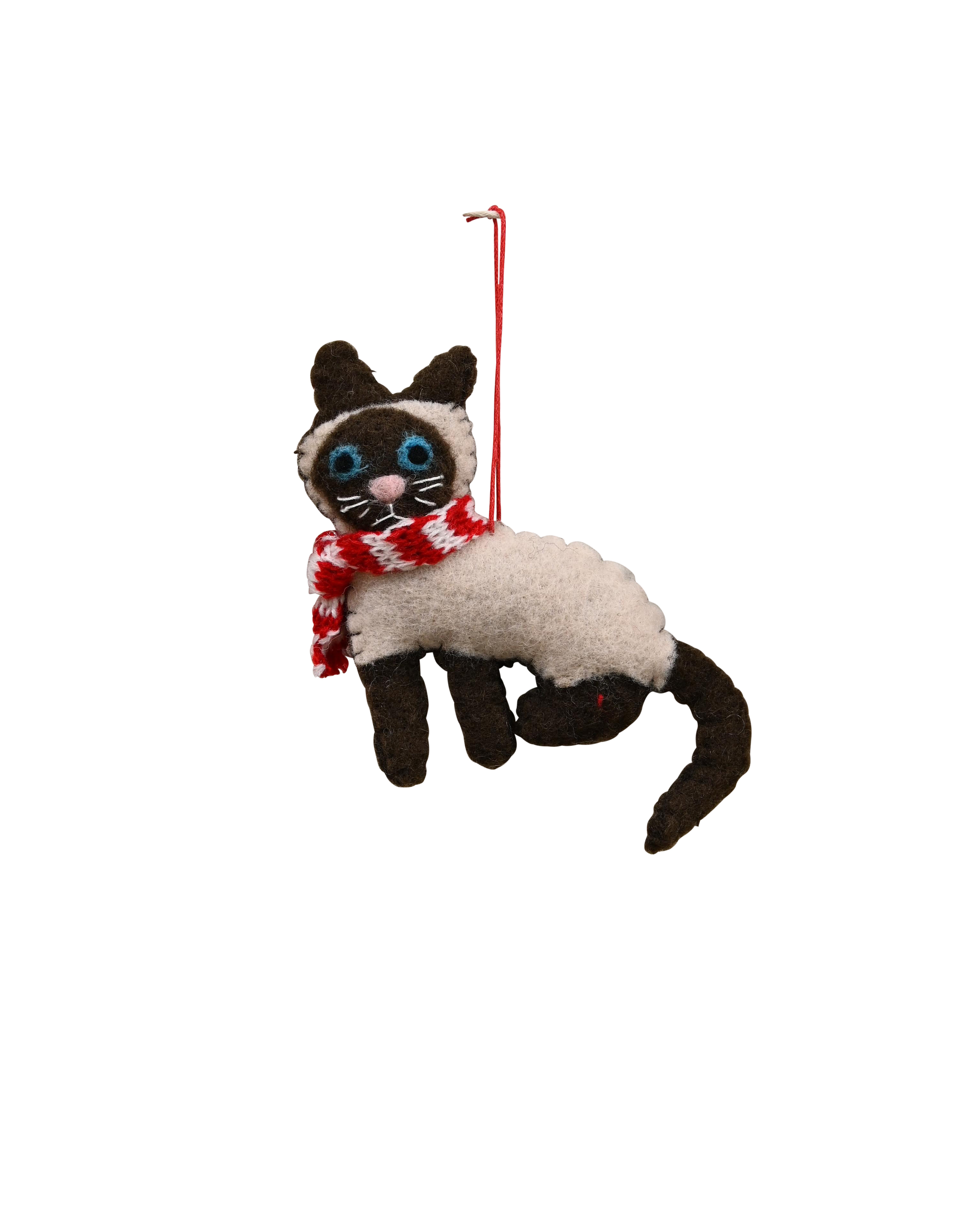 FELT Hanging Cat - Siamese
