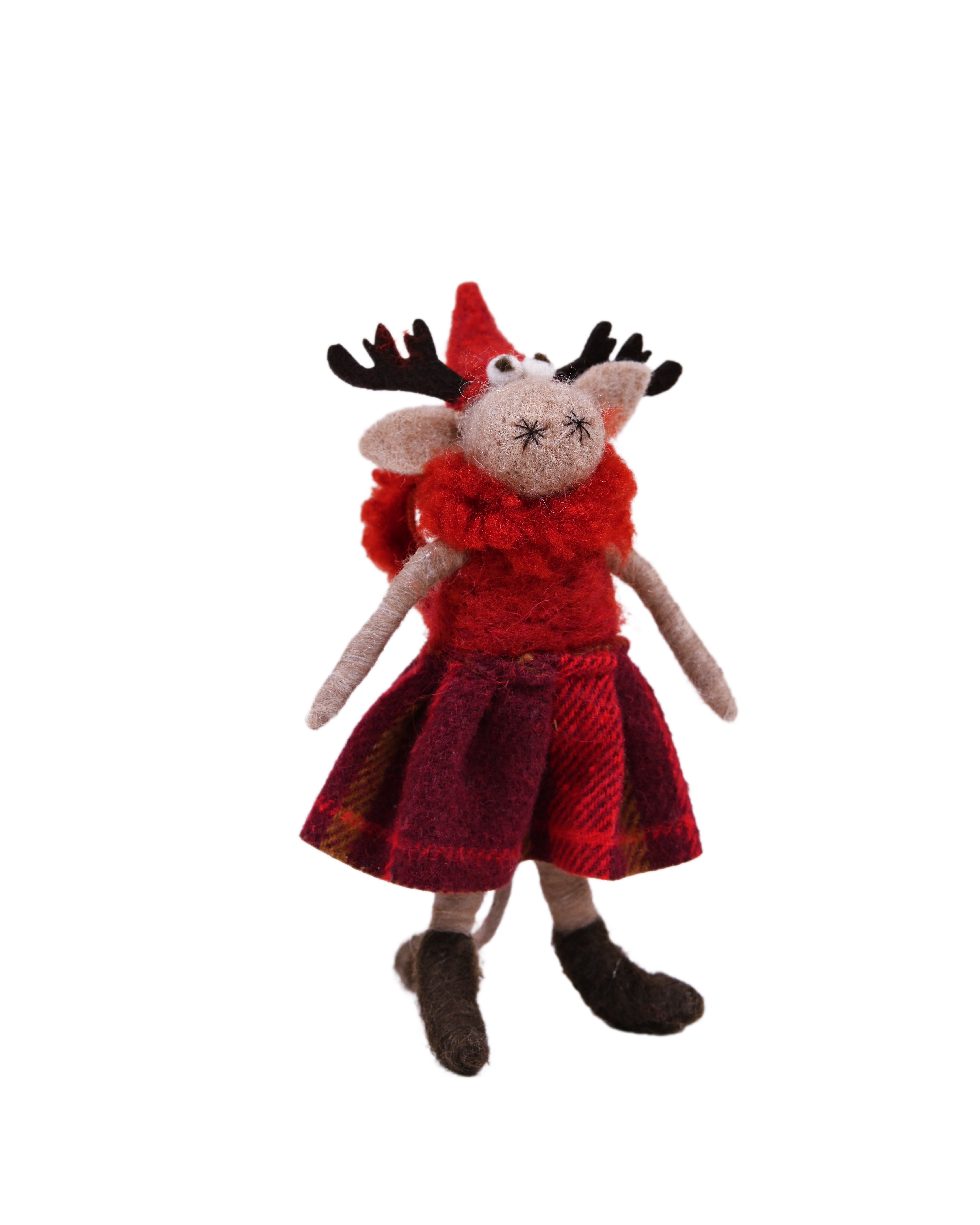 FELT Standing Reindeer - Rene