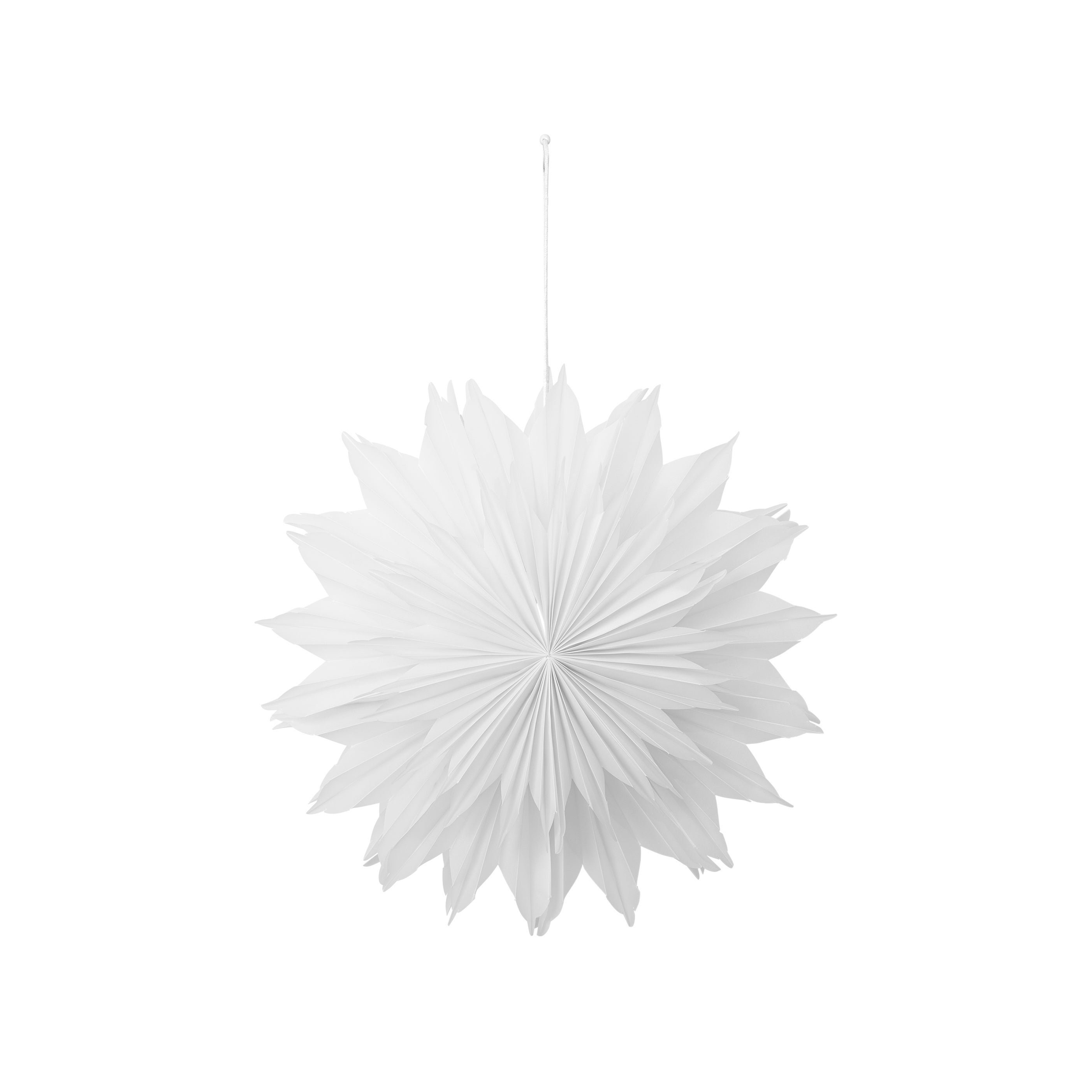 BROSTE Paper Ornament Estelle Star Medium - Off White